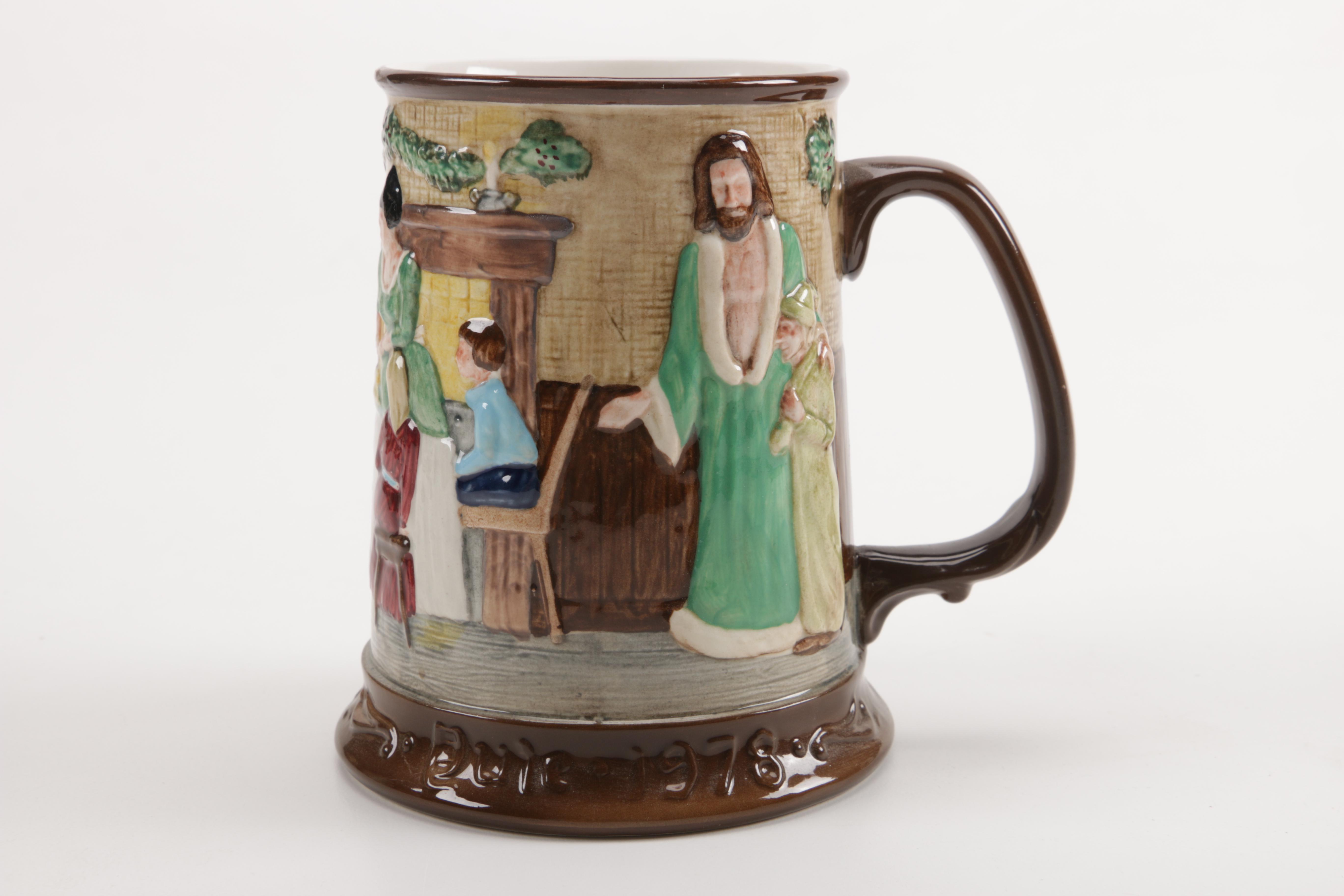 Royal Doulton Christmas Carol Tankards