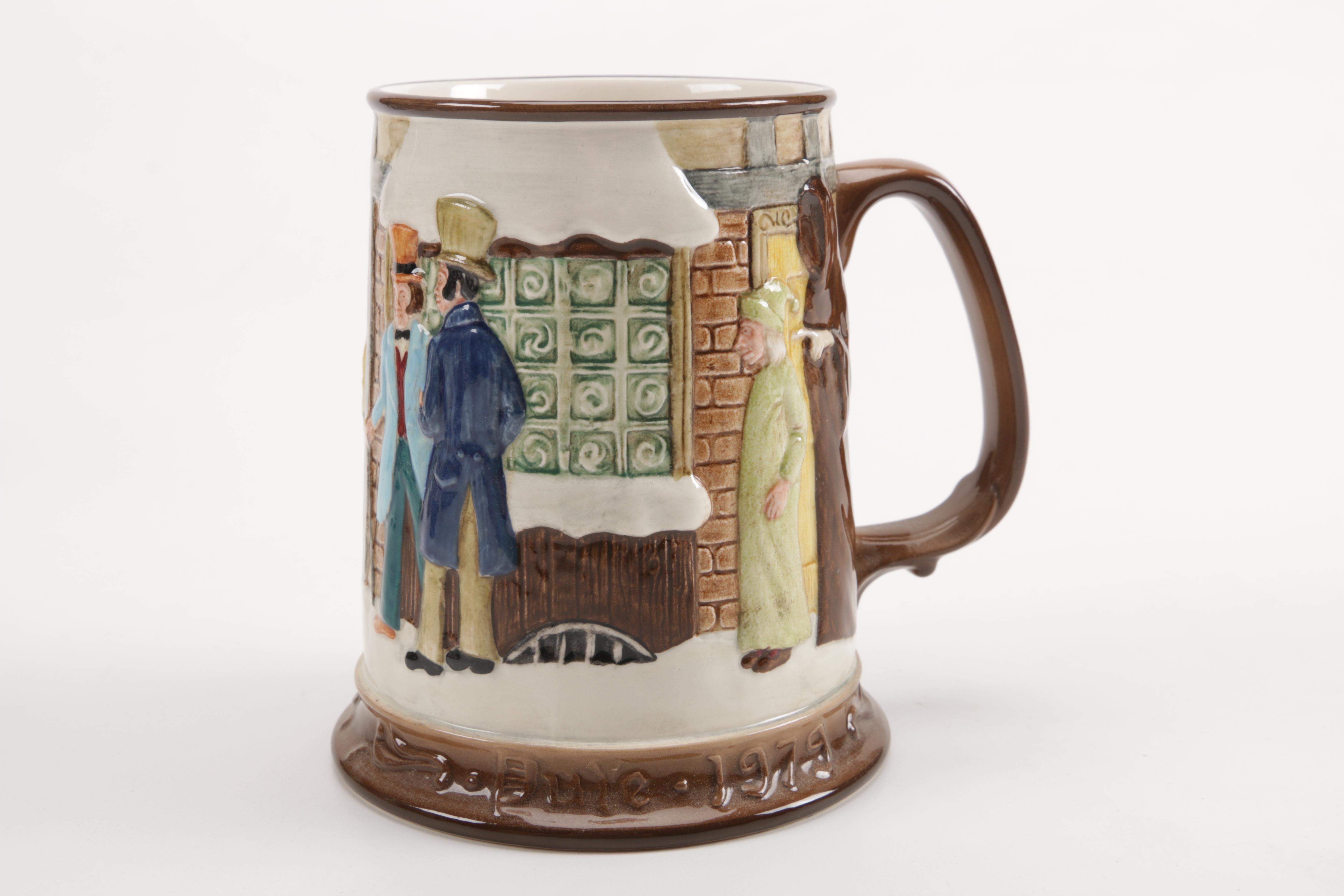 Royal Doulton Christmas Carol Tankards