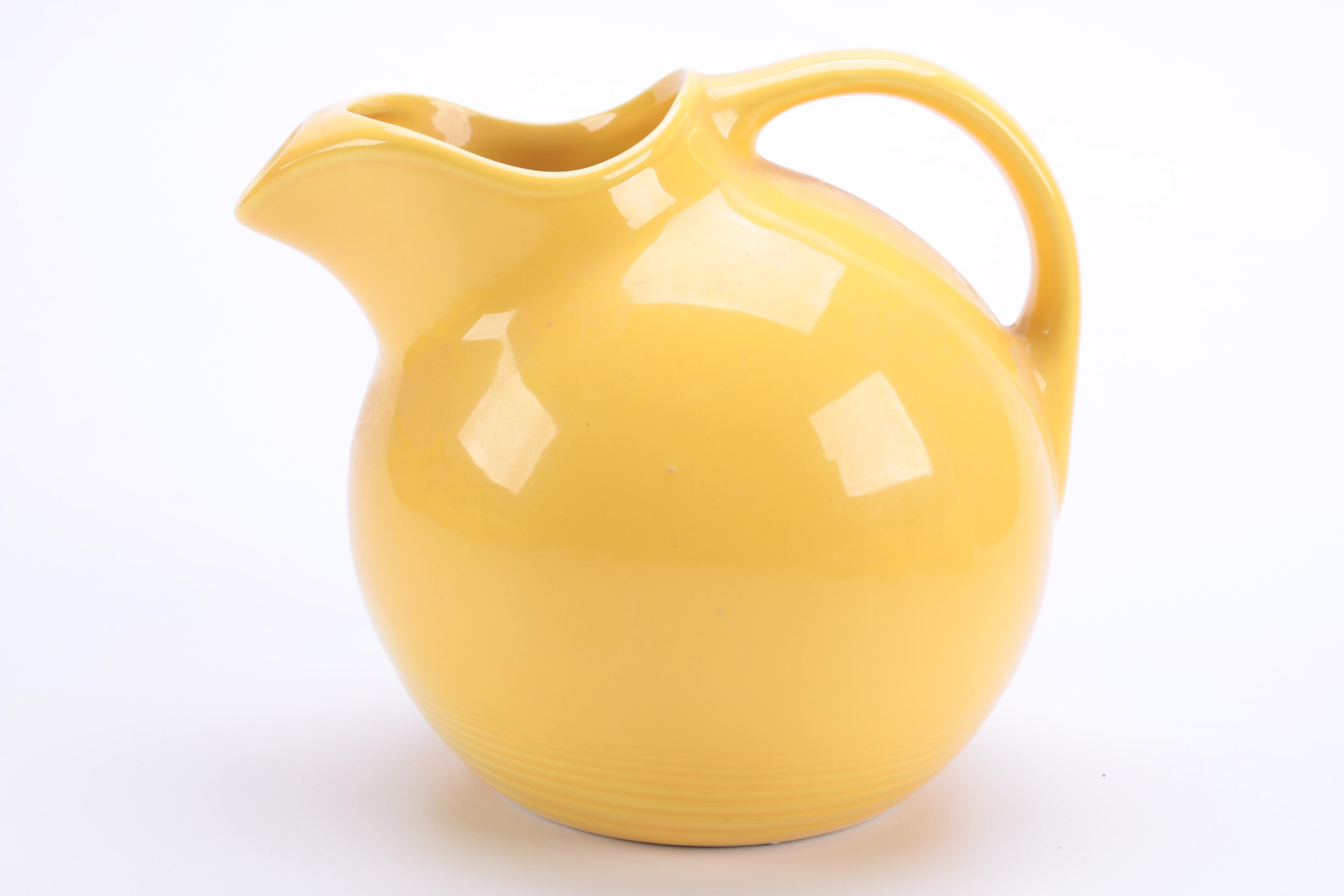 Vintage Homer Laughlin "Harlequin Yellow" Ceramic Tableware