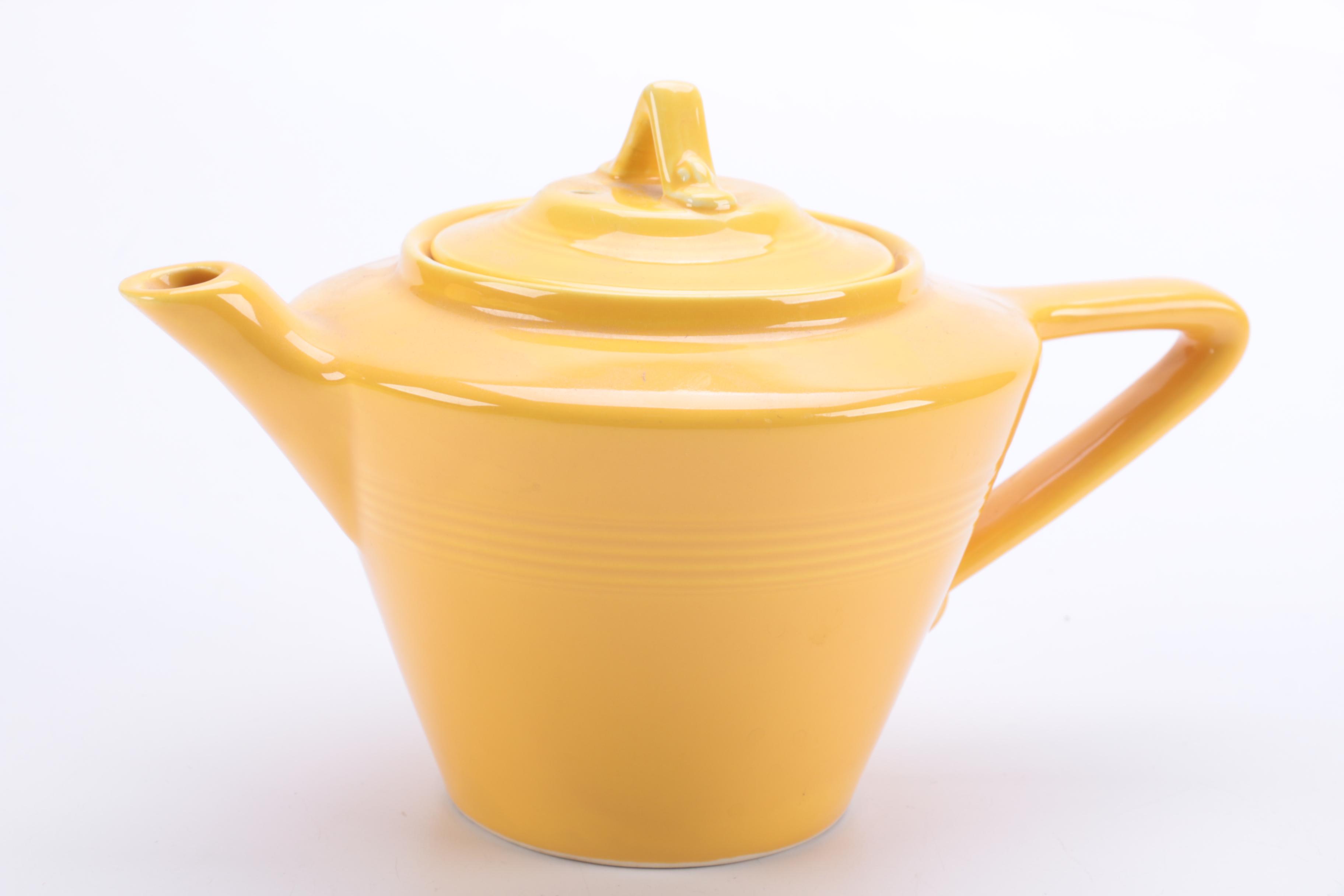 Vintage Homer Laughlin "Harlequin Yellow" Ceramic Tableware