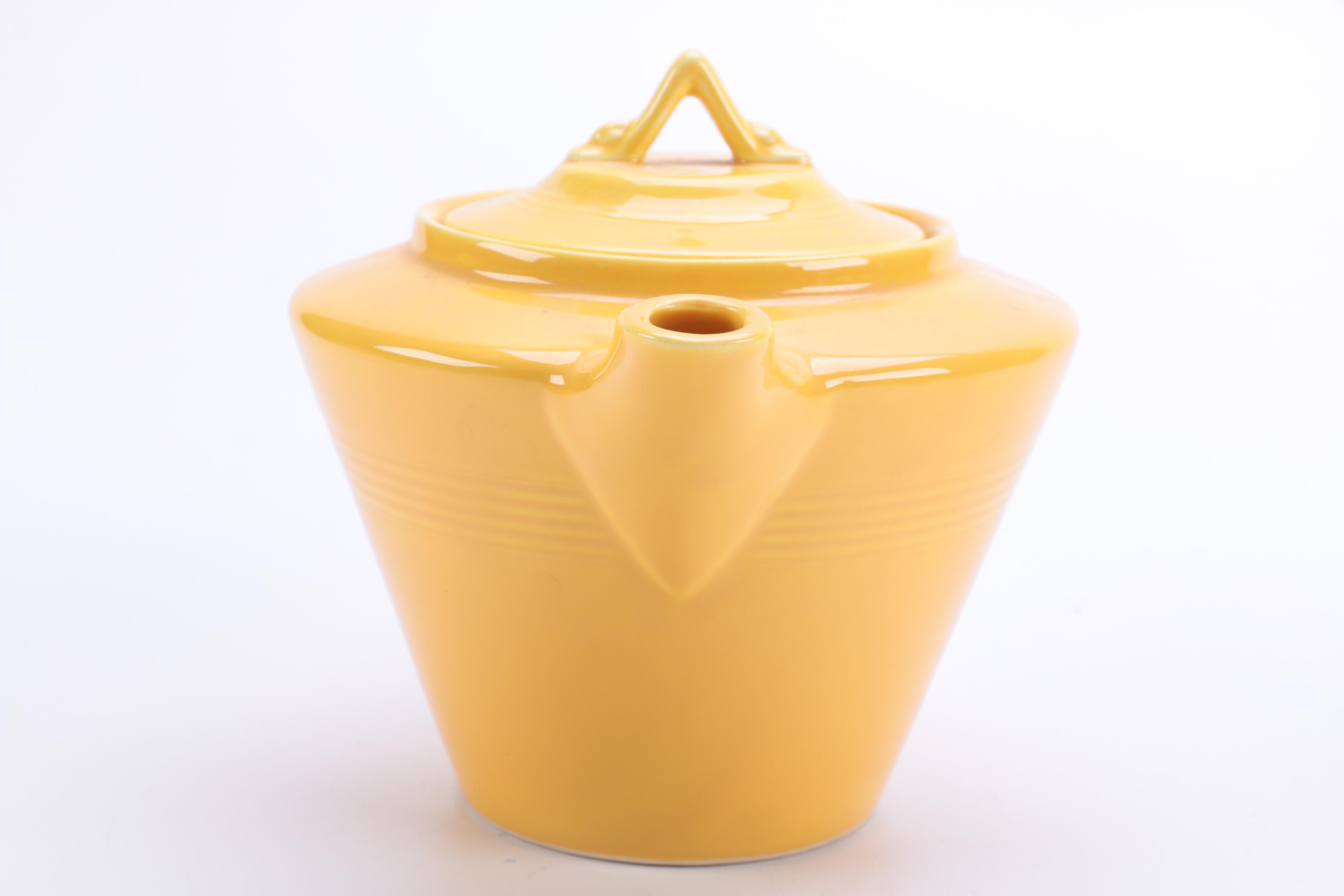 Vintage Homer Laughlin "Harlequin Yellow" Ceramic Tableware