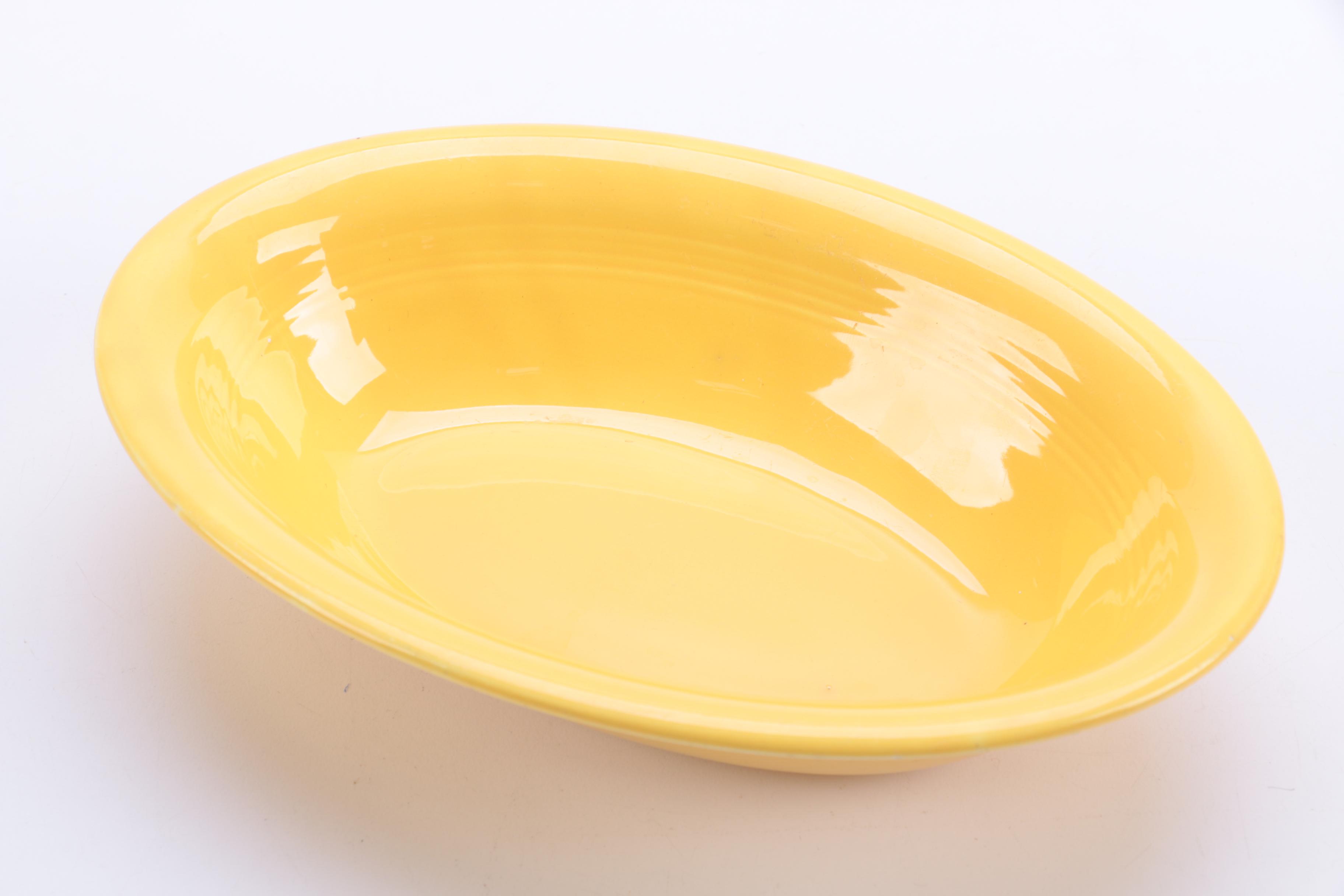 Vintage Homer Laughlin "Harlequin Yellow" Ceramic Tableware