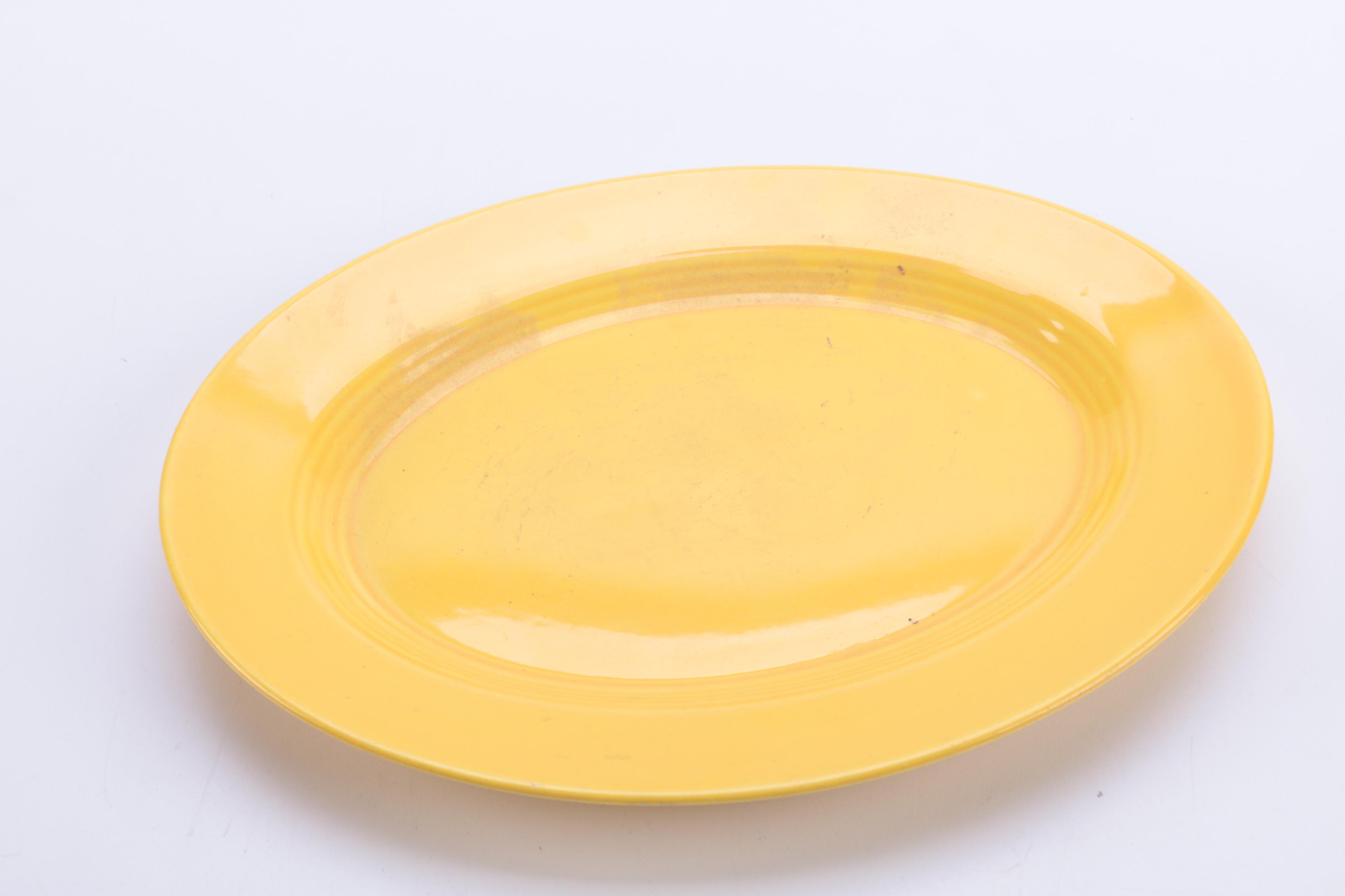 Vintage Homer Laughlin "Harlequin Yellow" Ceramic Tableware