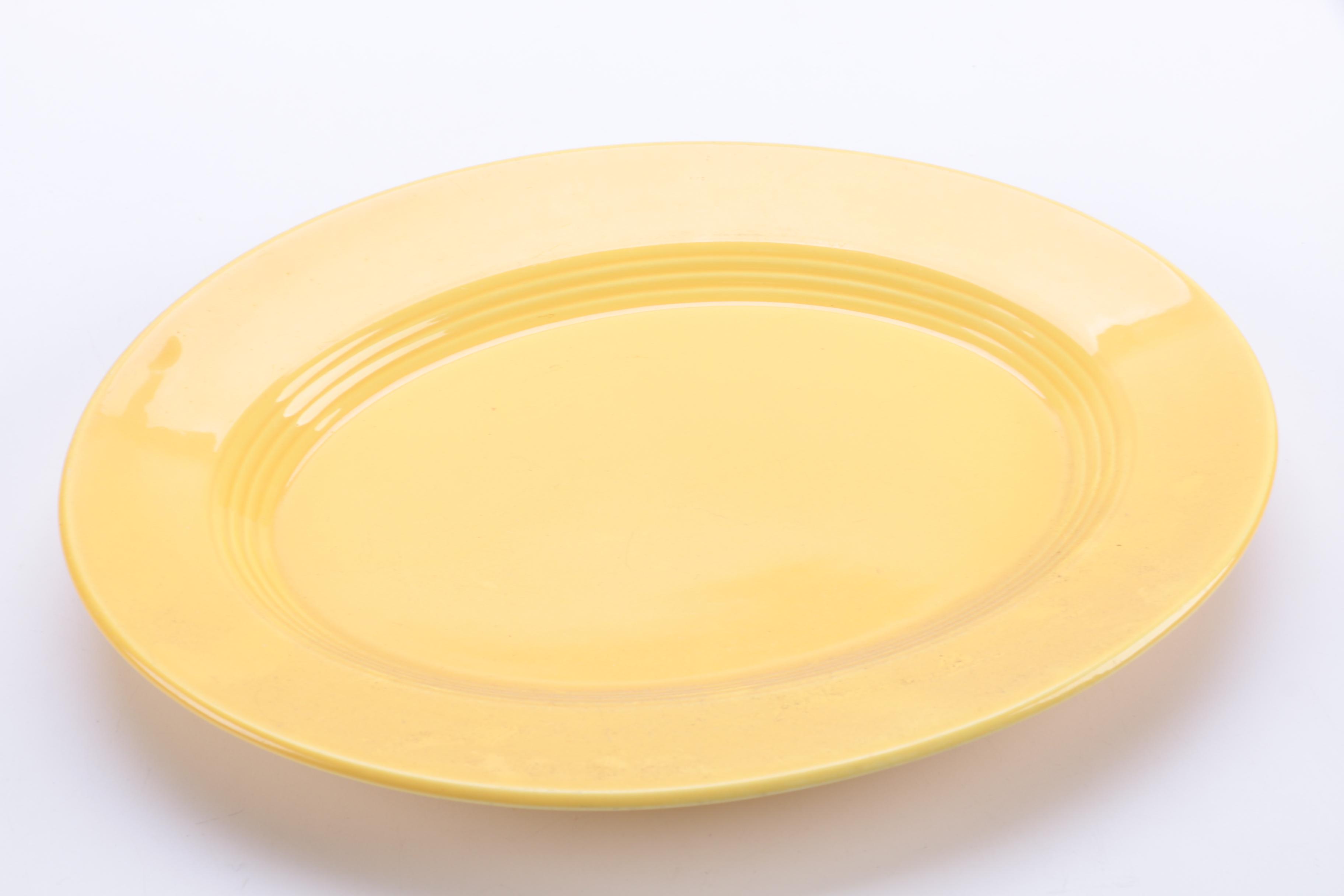 Vintage Homer Laughlin "Harlequin Yellow" Ceramic Tableware