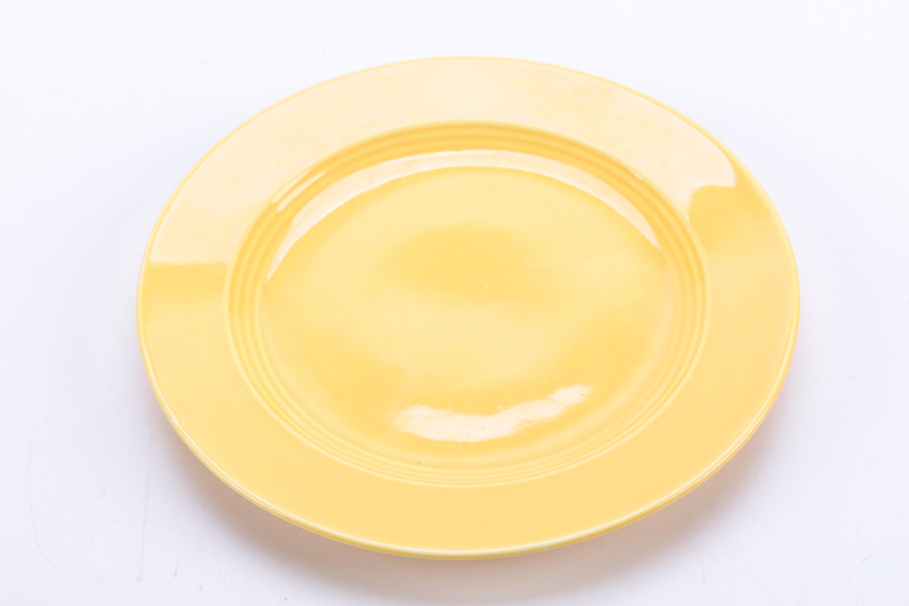 Vintage Homer Laughlin "Harlequin Yellow" Ceramic Tableware