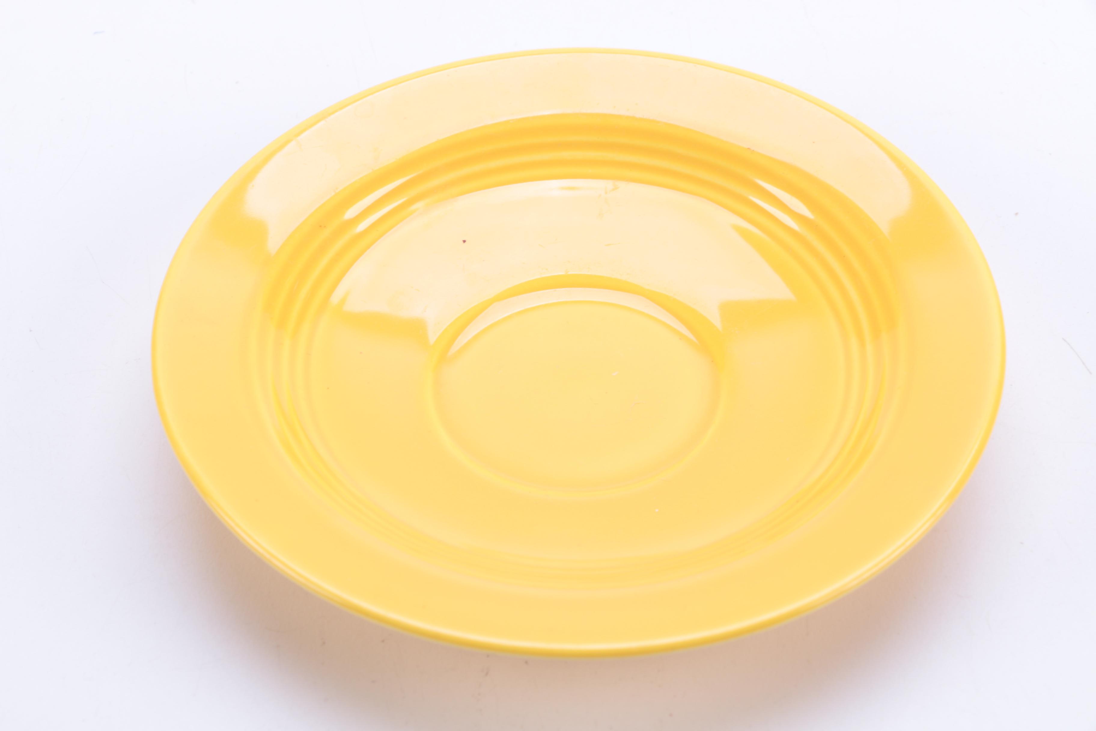 Vintage Homer Laughlin "Harlequin Yellow" Ceramic Tableware