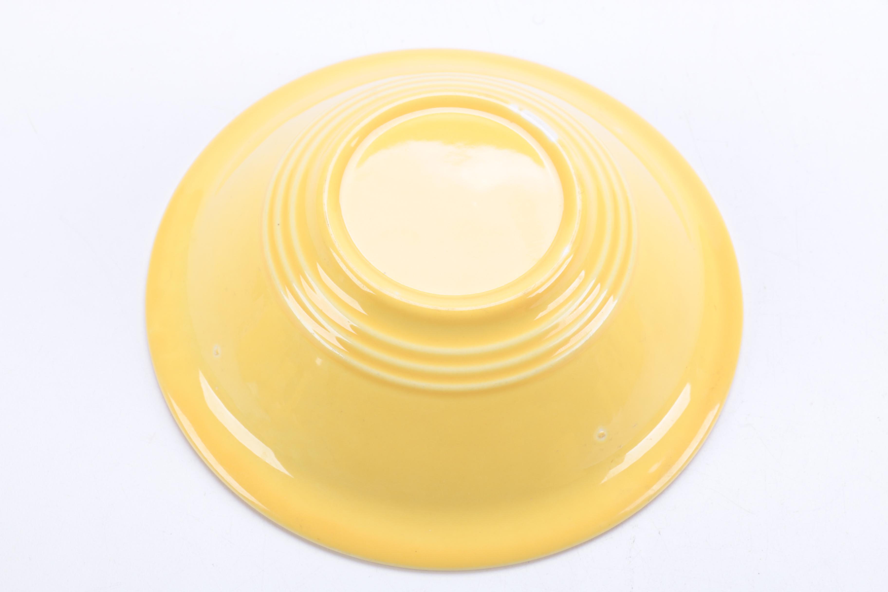 Vintage Homer Laughlin "Harlequin Yellow" Ceramic Tableware