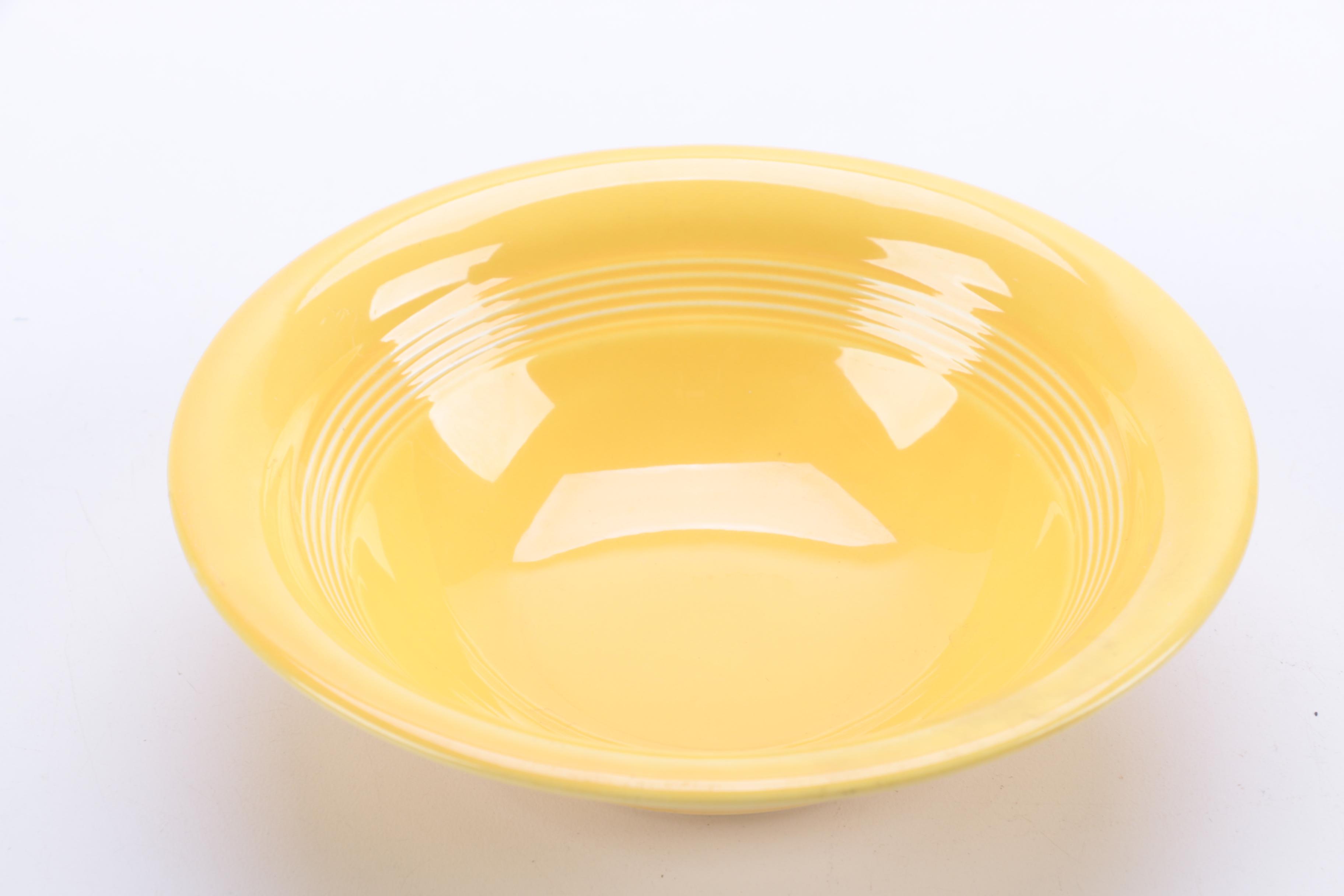 Vintage Homer Laughlin "Harlequin Yellow" Ceramic Tableware