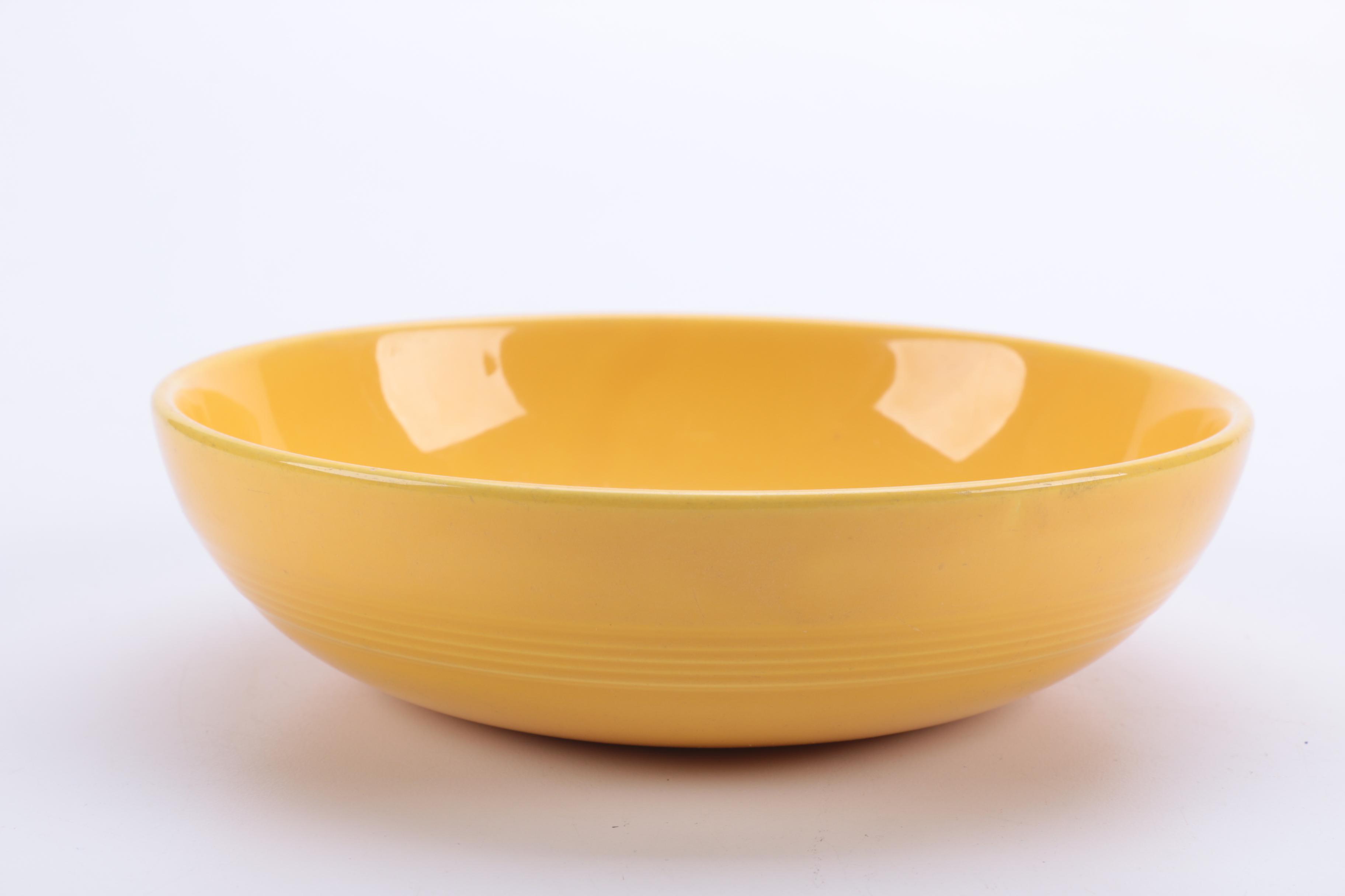 Vintage Homer Laughlin "Harlequin Yellow" Ceramic Tableware