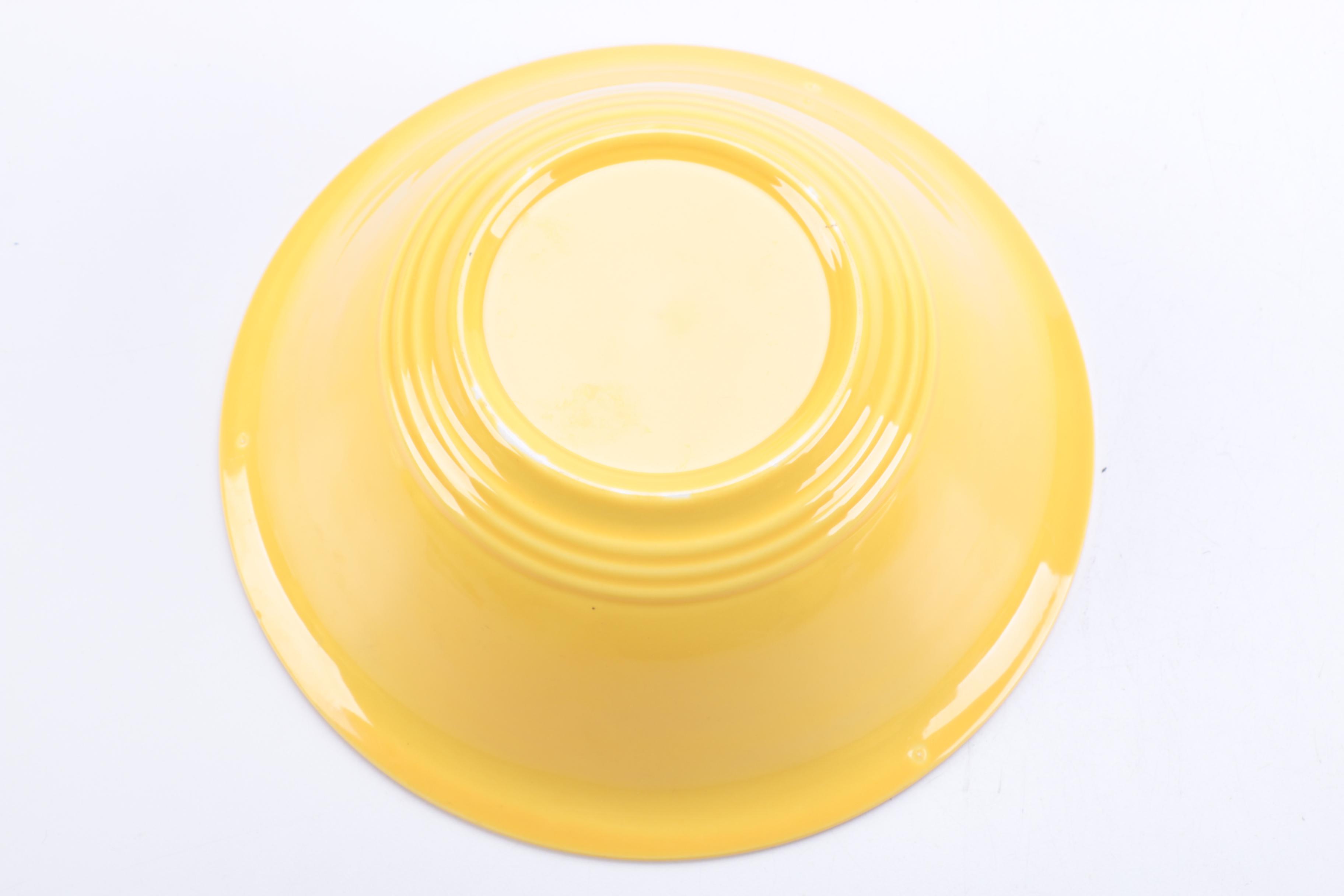 Vintage Homer Laughlin "Harlequin Yellow" Ceramic Tableware