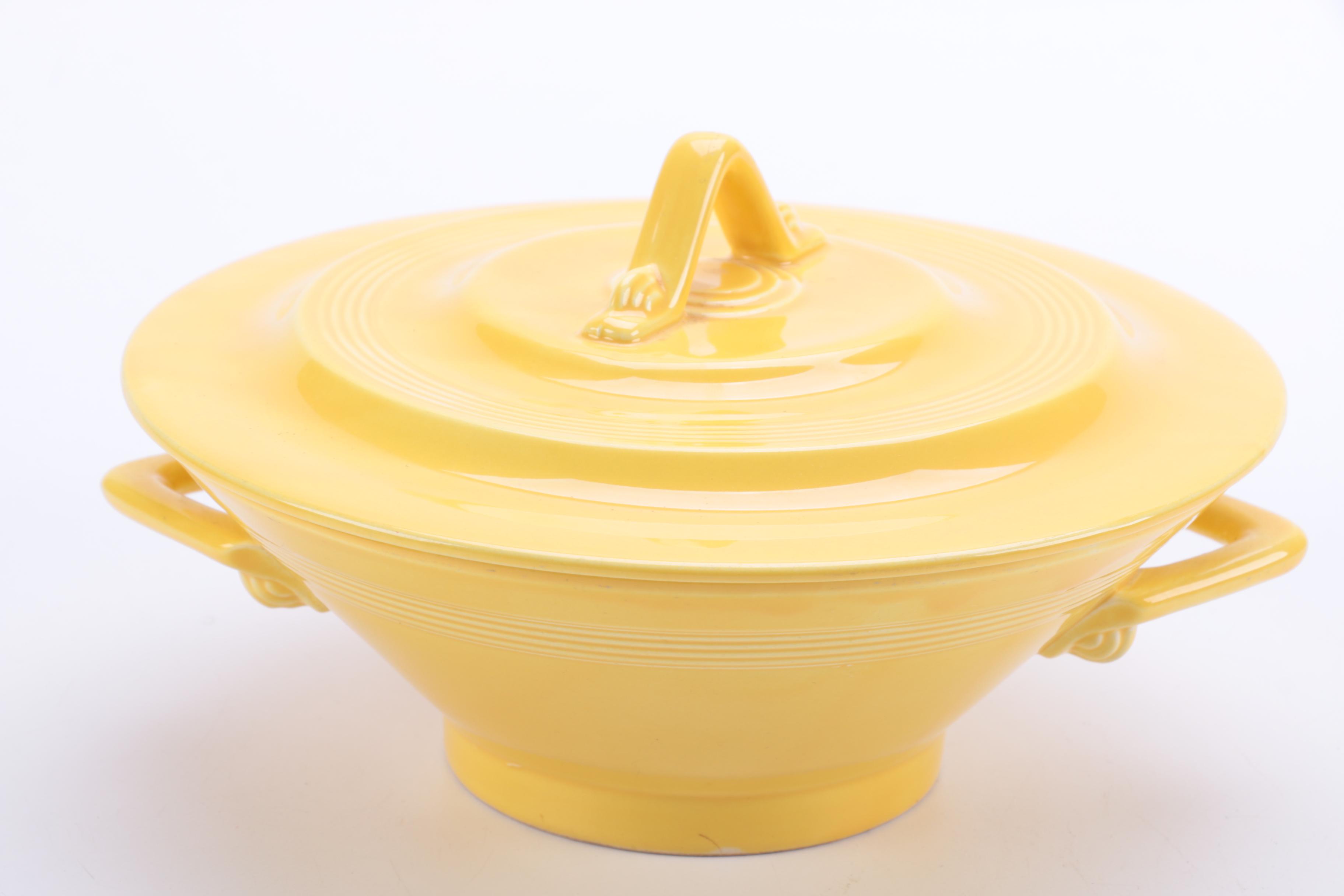 Vintage Homer Laughlin "Harlequin Yellow" Ceramic Tableware