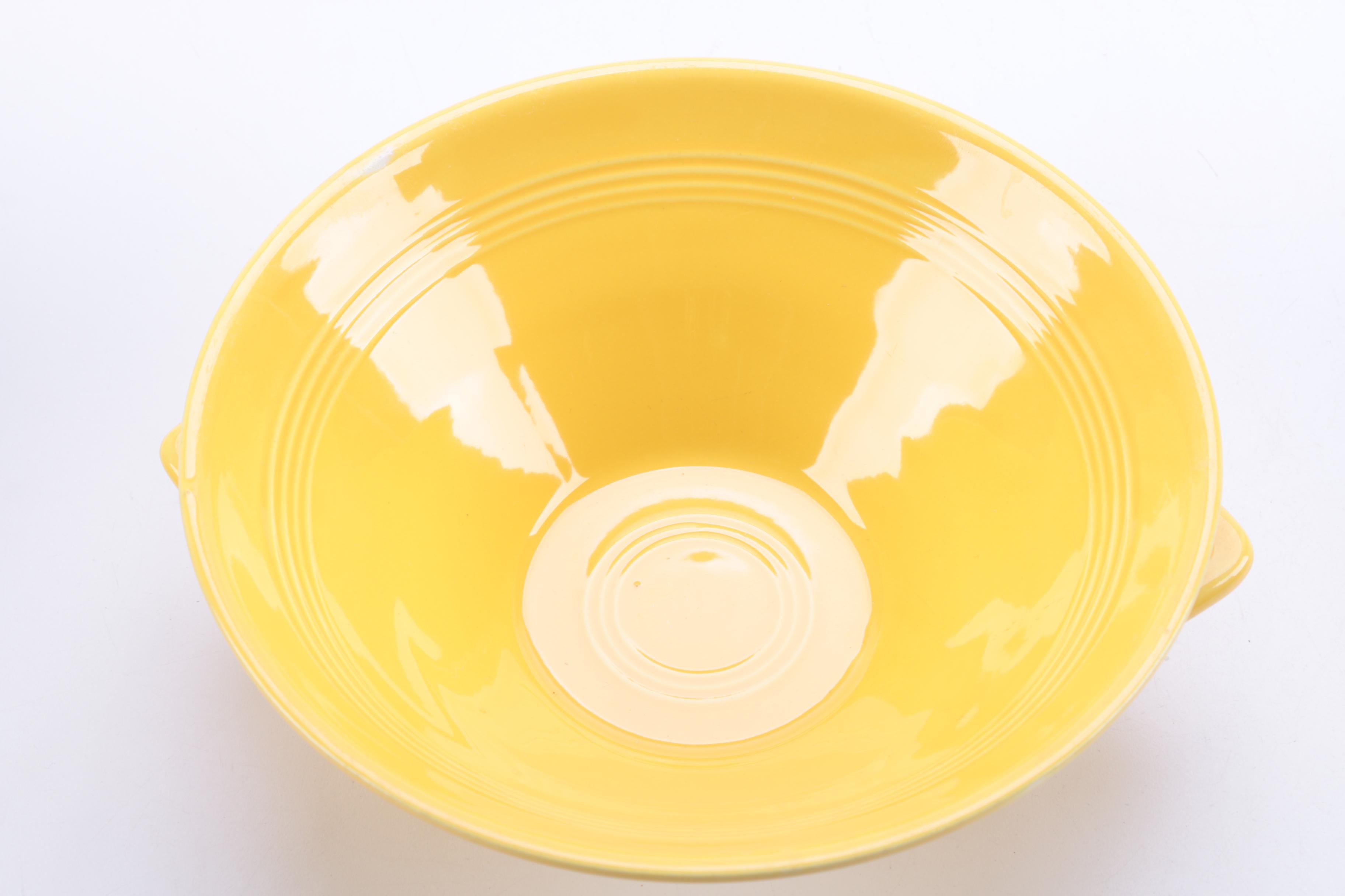 Vintage Homer Laughlin "Harlequin Yellow" Ceramic Tableware