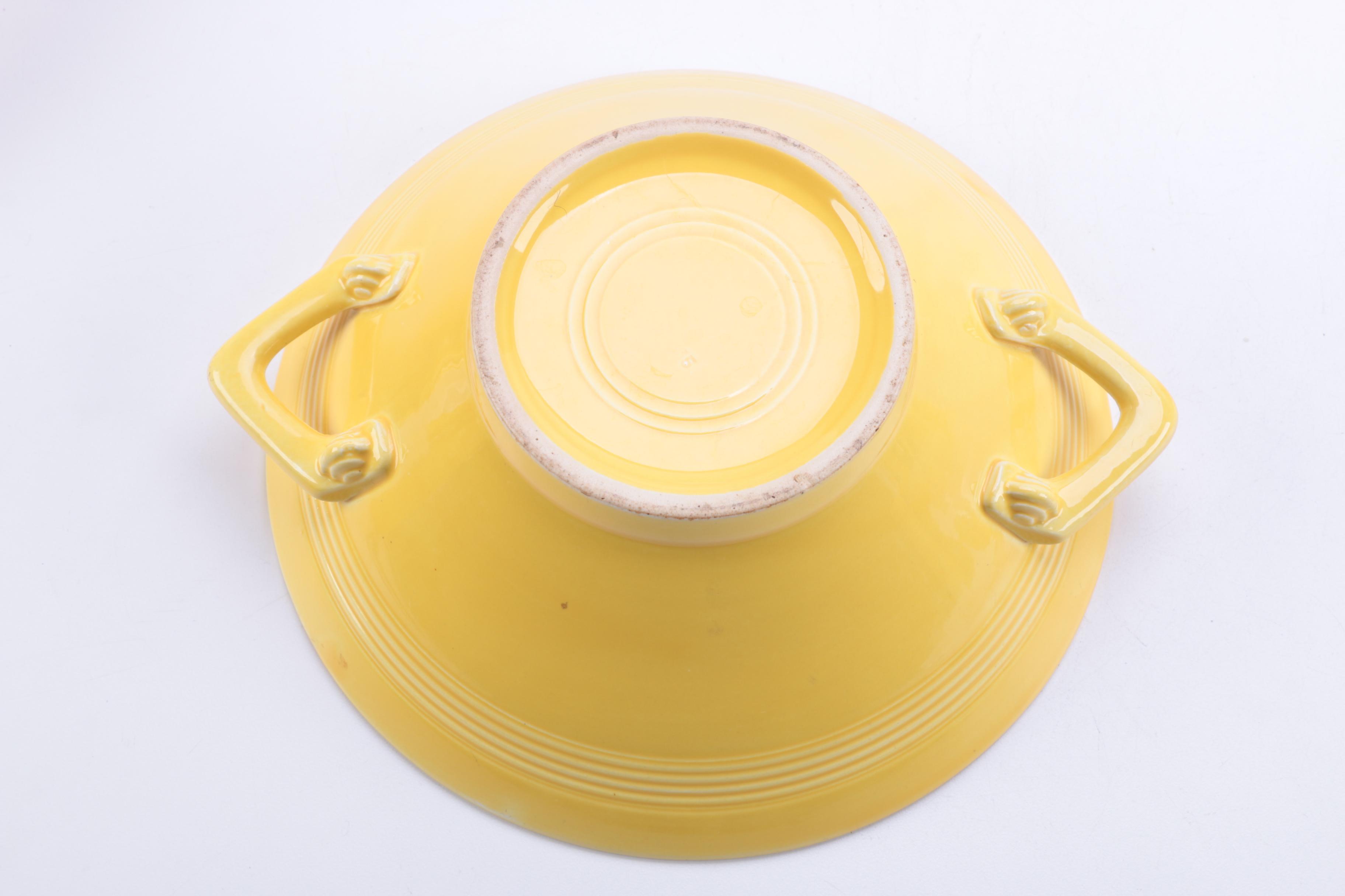 Vintage Homer Laughlin "Harlequin Yellow" Ceramic Tableware