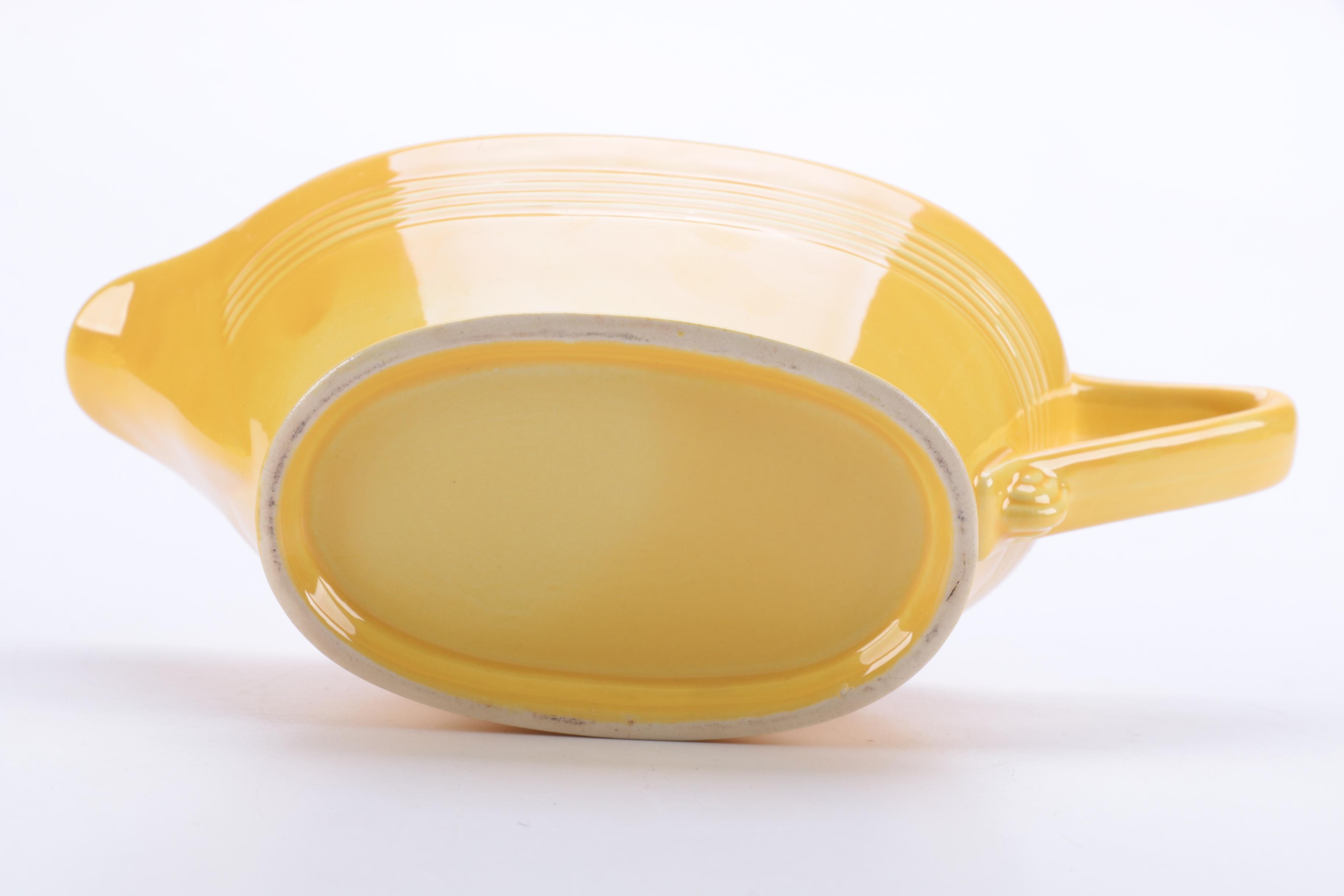 Vintage Homer Laughlin "Harlequin Yellow" Ceramic Tableware