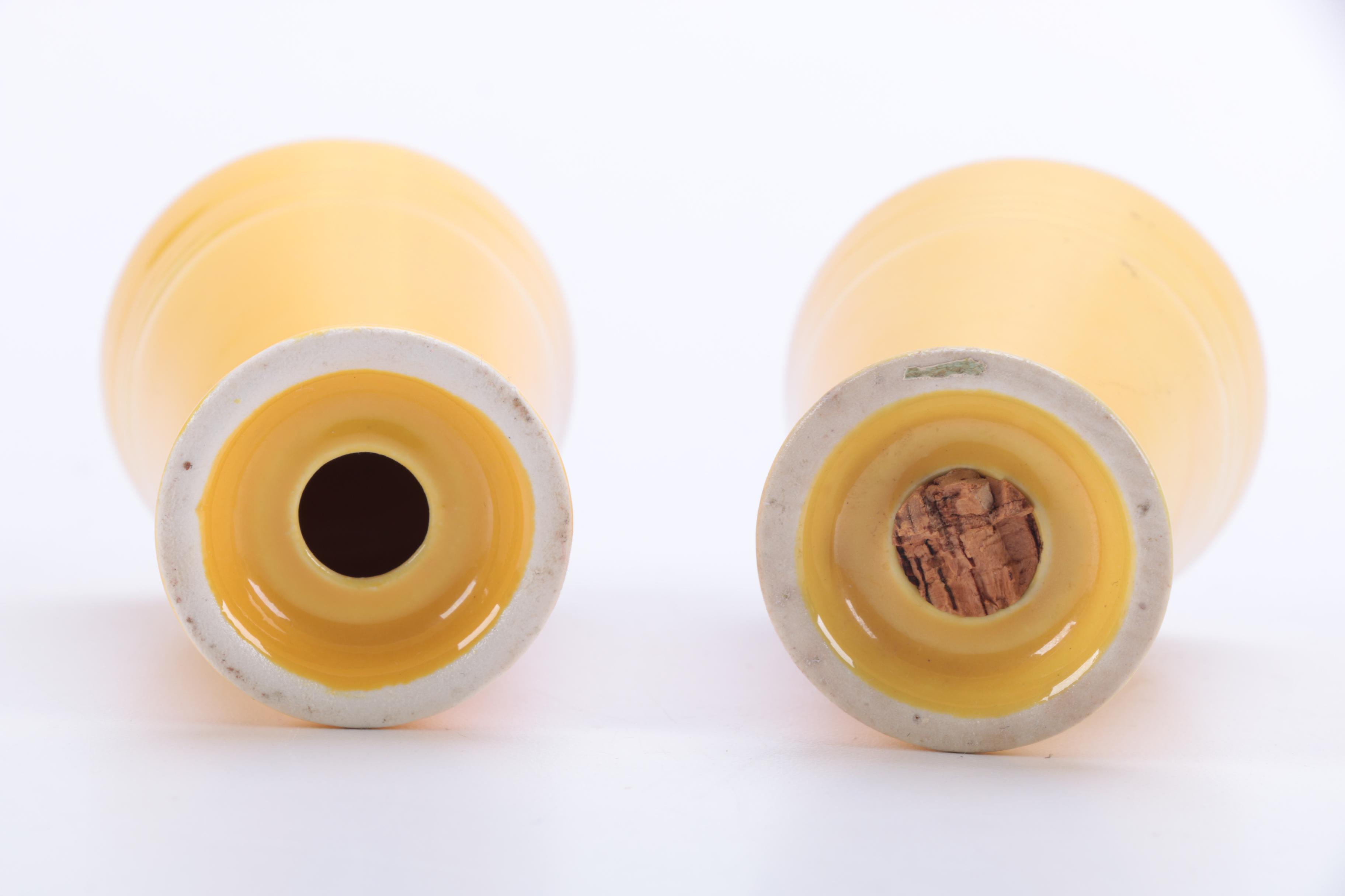 Vintage Homer Laughlin "Harlequin Yellow" Ceramic Tableware