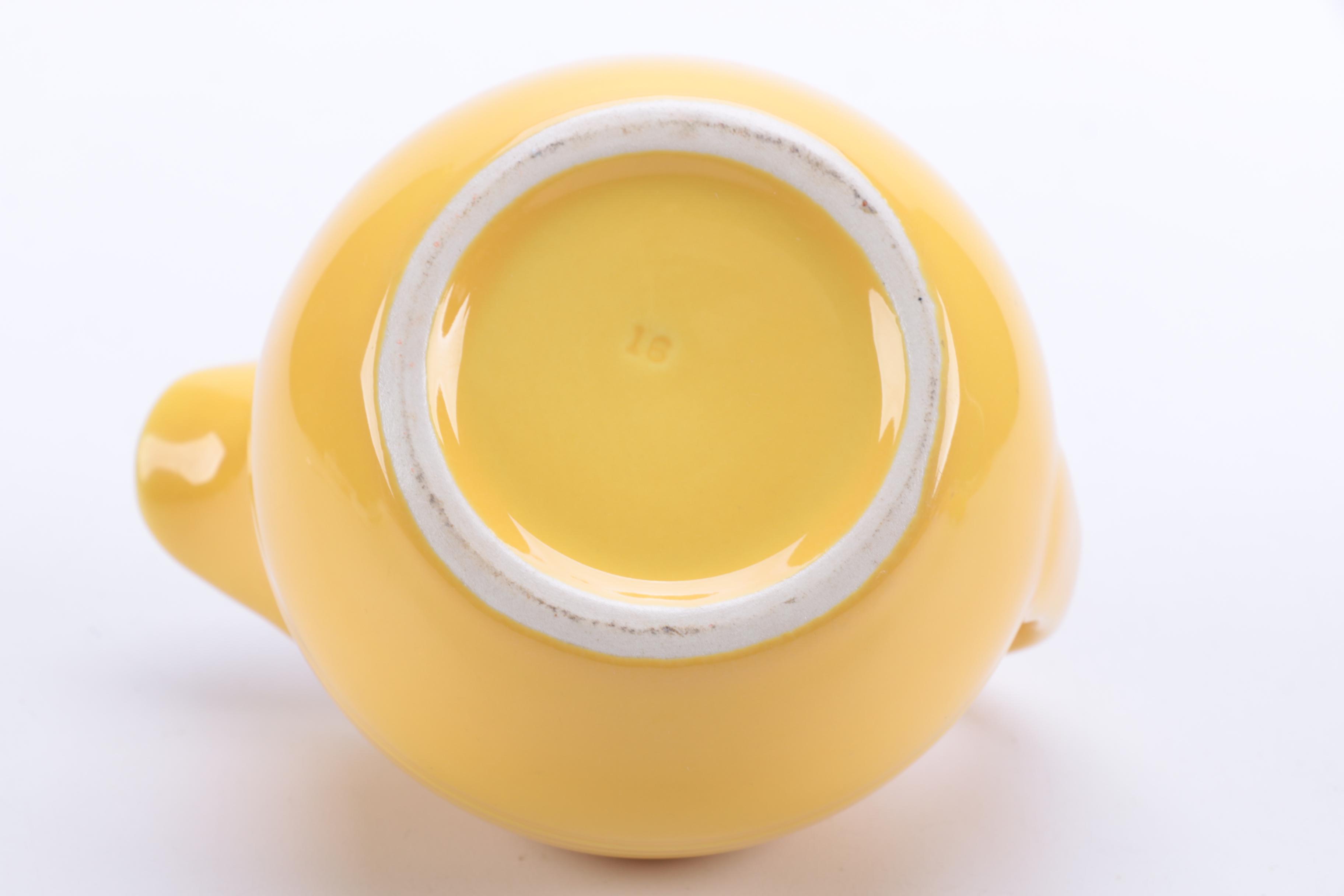 Vintage Homer Laughlin "Harlequin Yellow" Ceramic Tableware