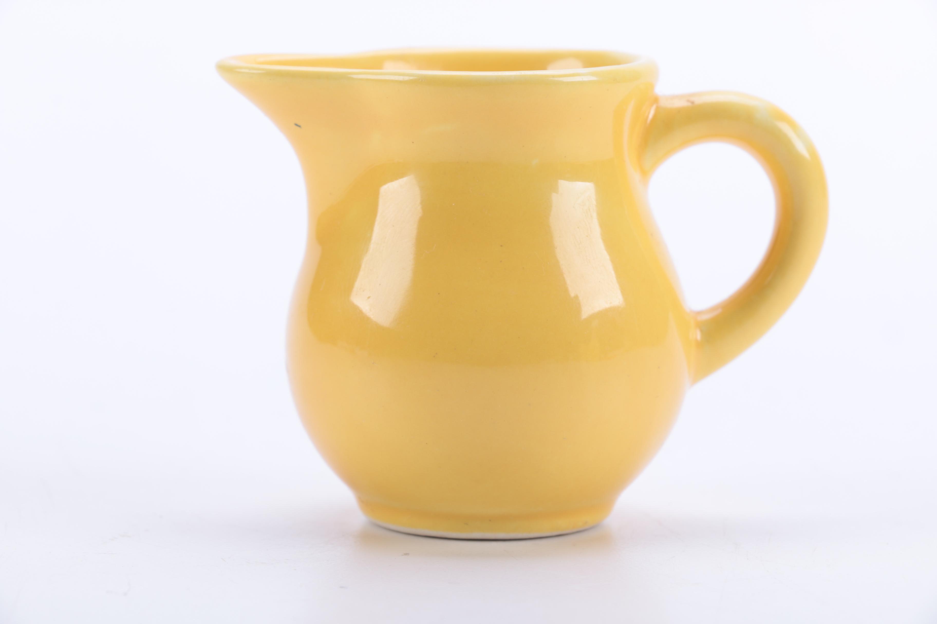 Vintage Homer Laughlin "Harlequin Yellow" Ceramic Tableware