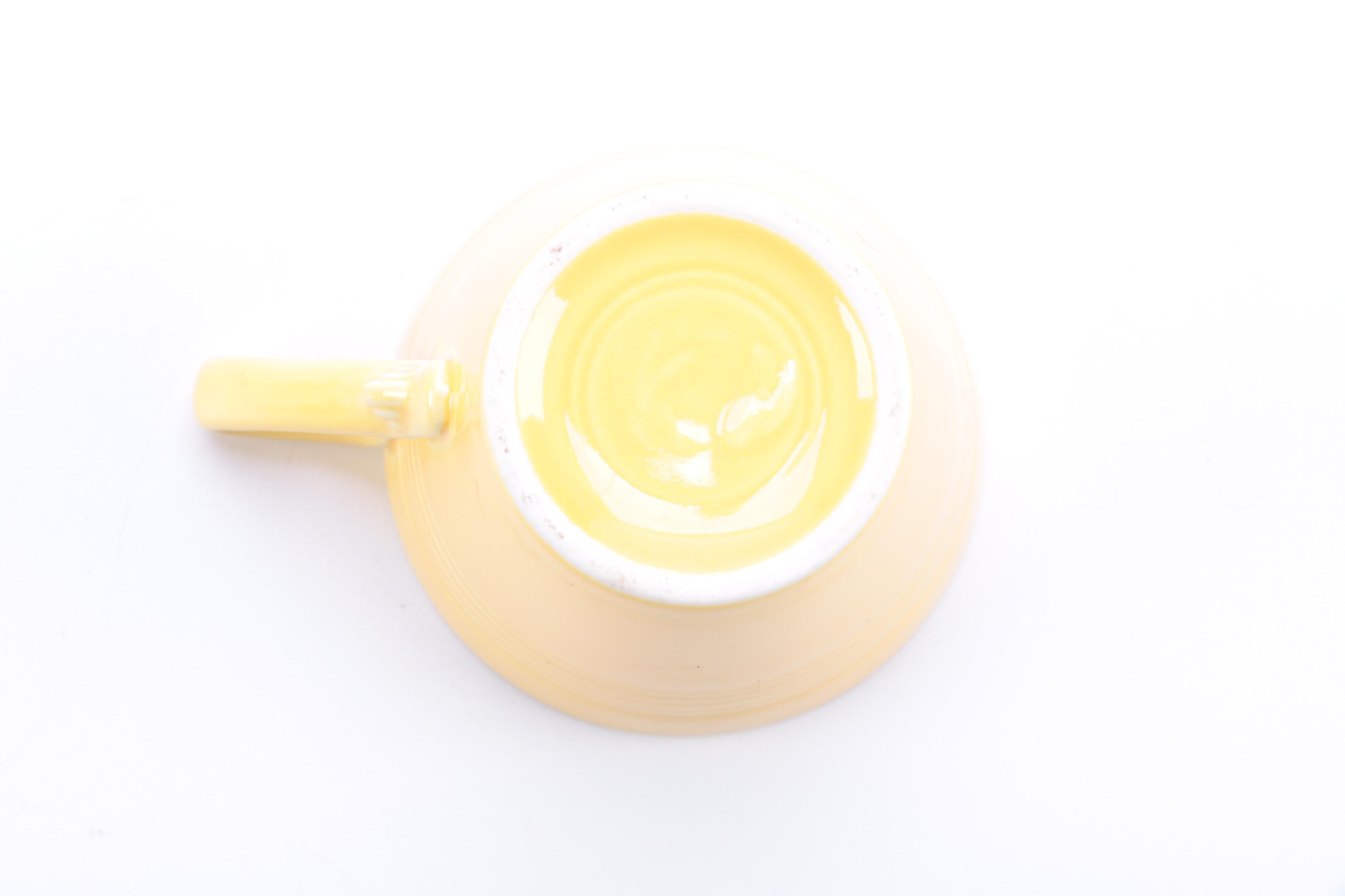 Vintage Homer Laughlin "Harlequin Yellow" Ceramic Tableware