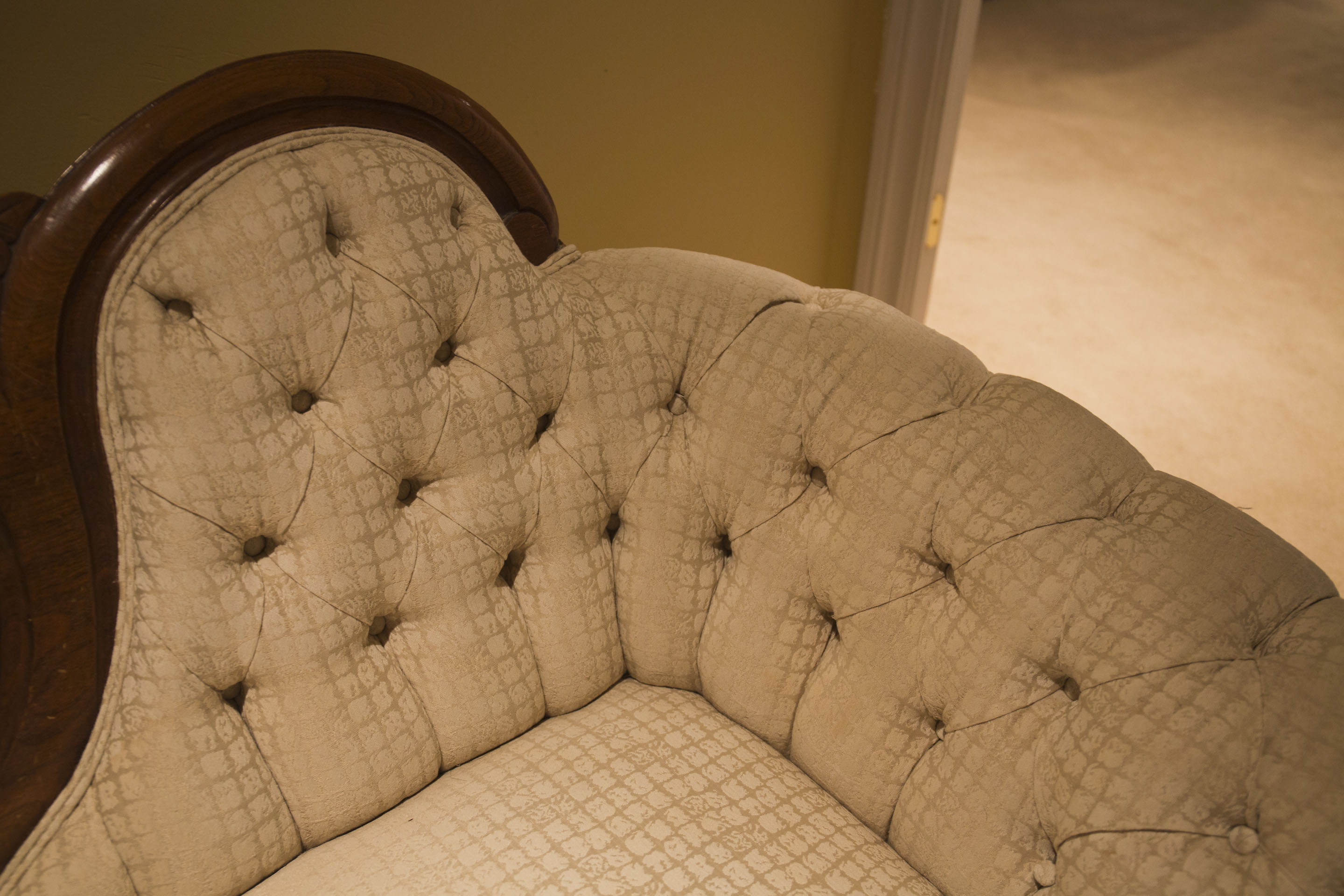 Victorian Style Settee