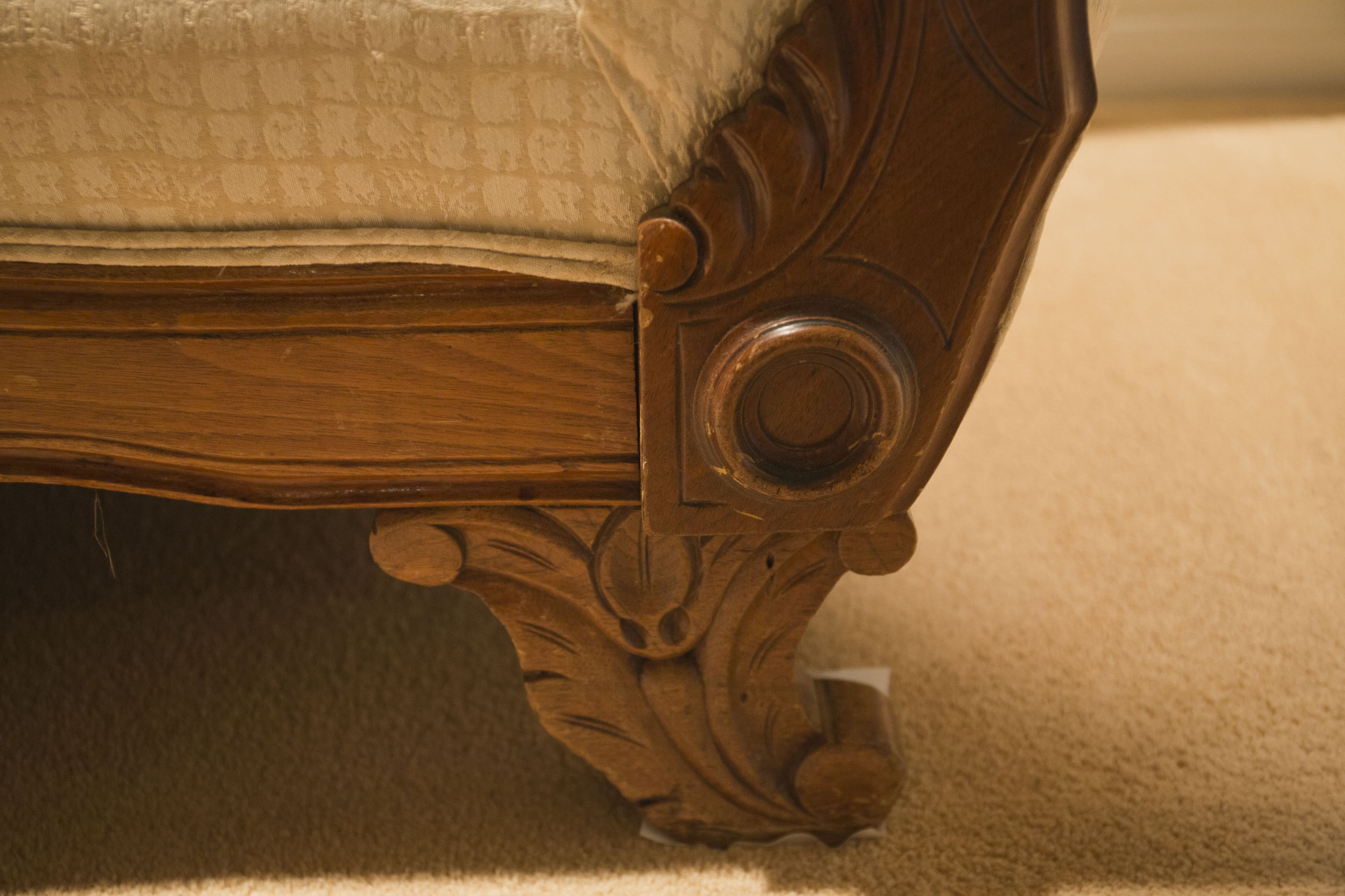 Victorian Style Settee