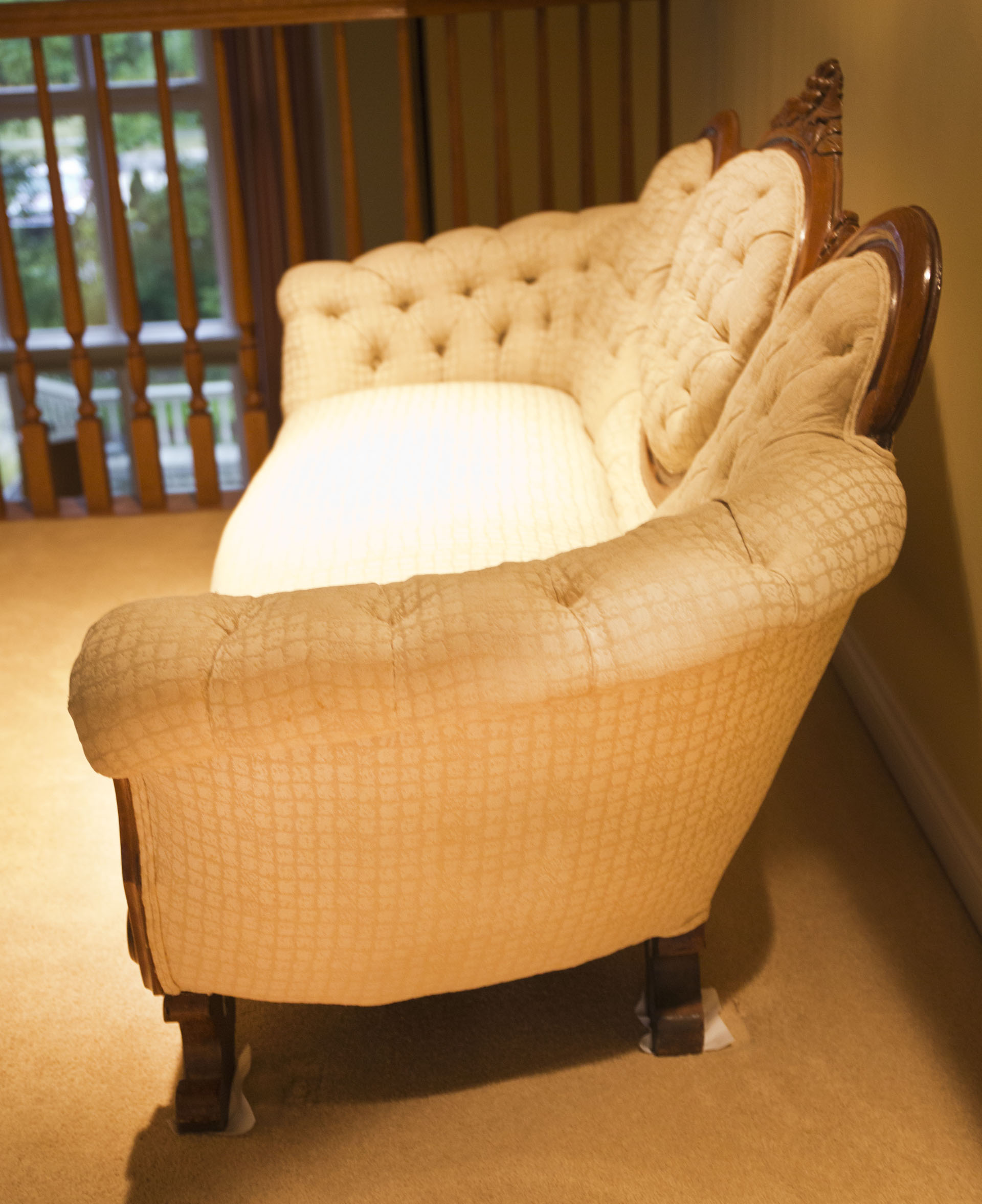 Victorian Style Settee