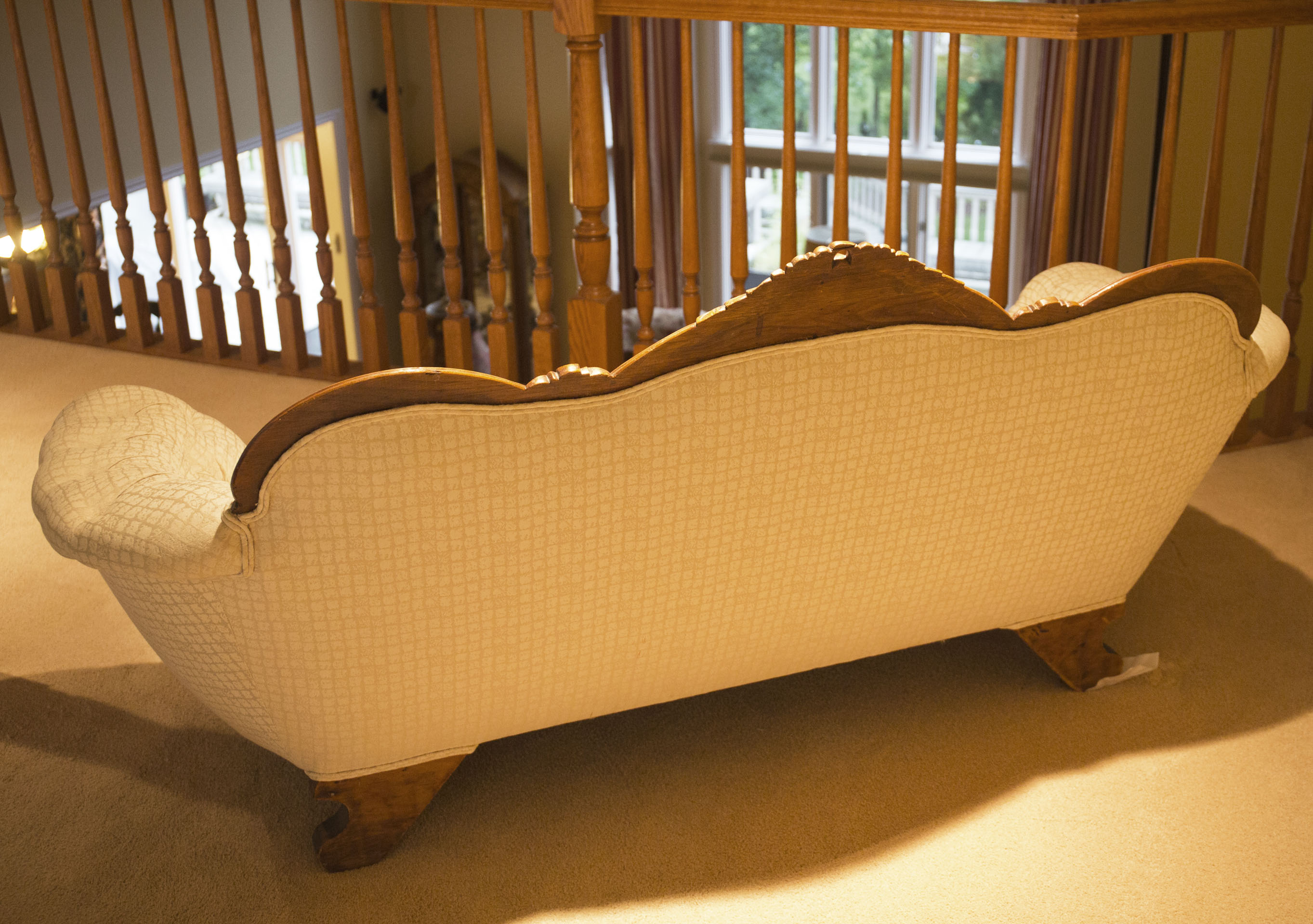 Victorian Style Settee