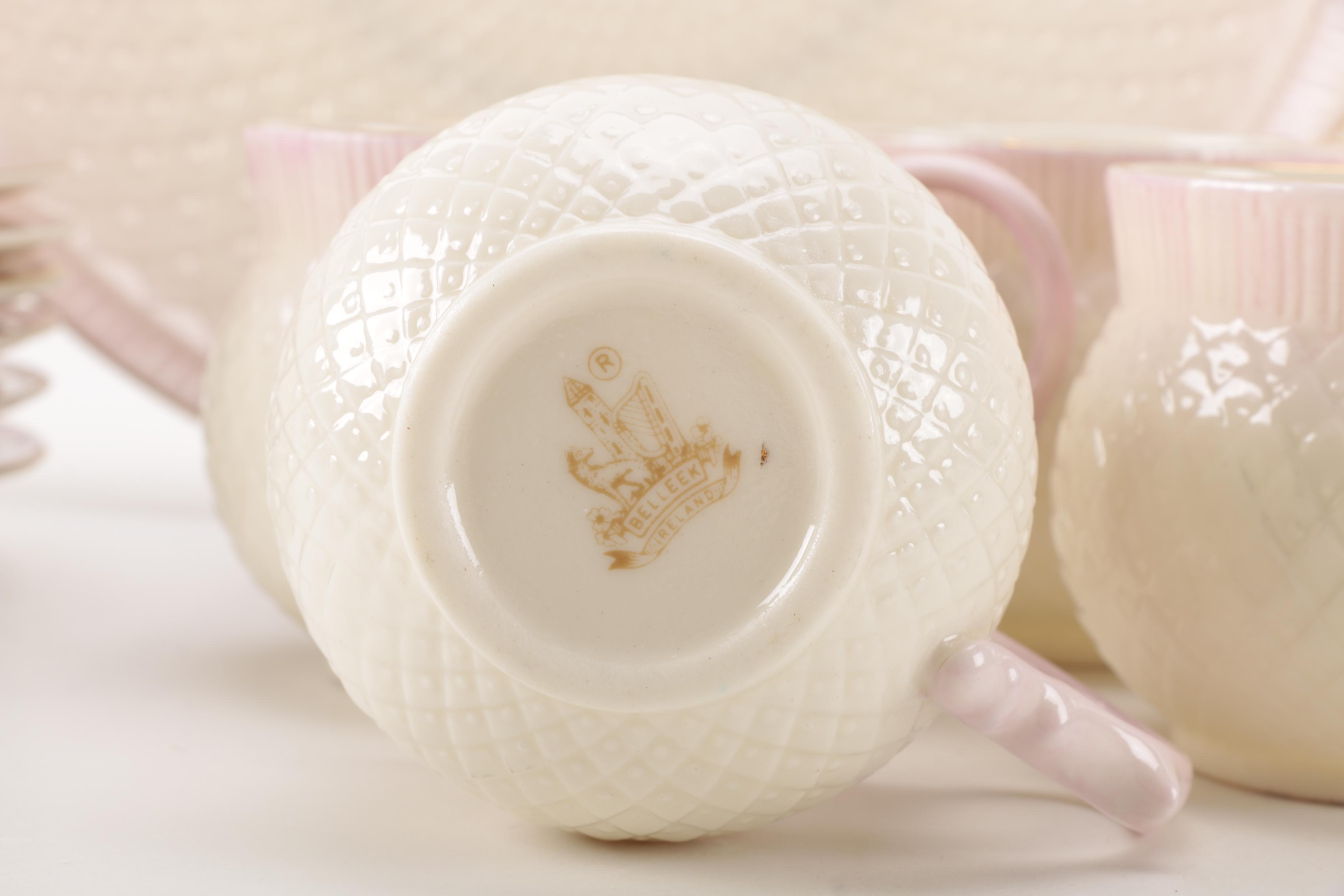 Belleek "Thistle" China Set