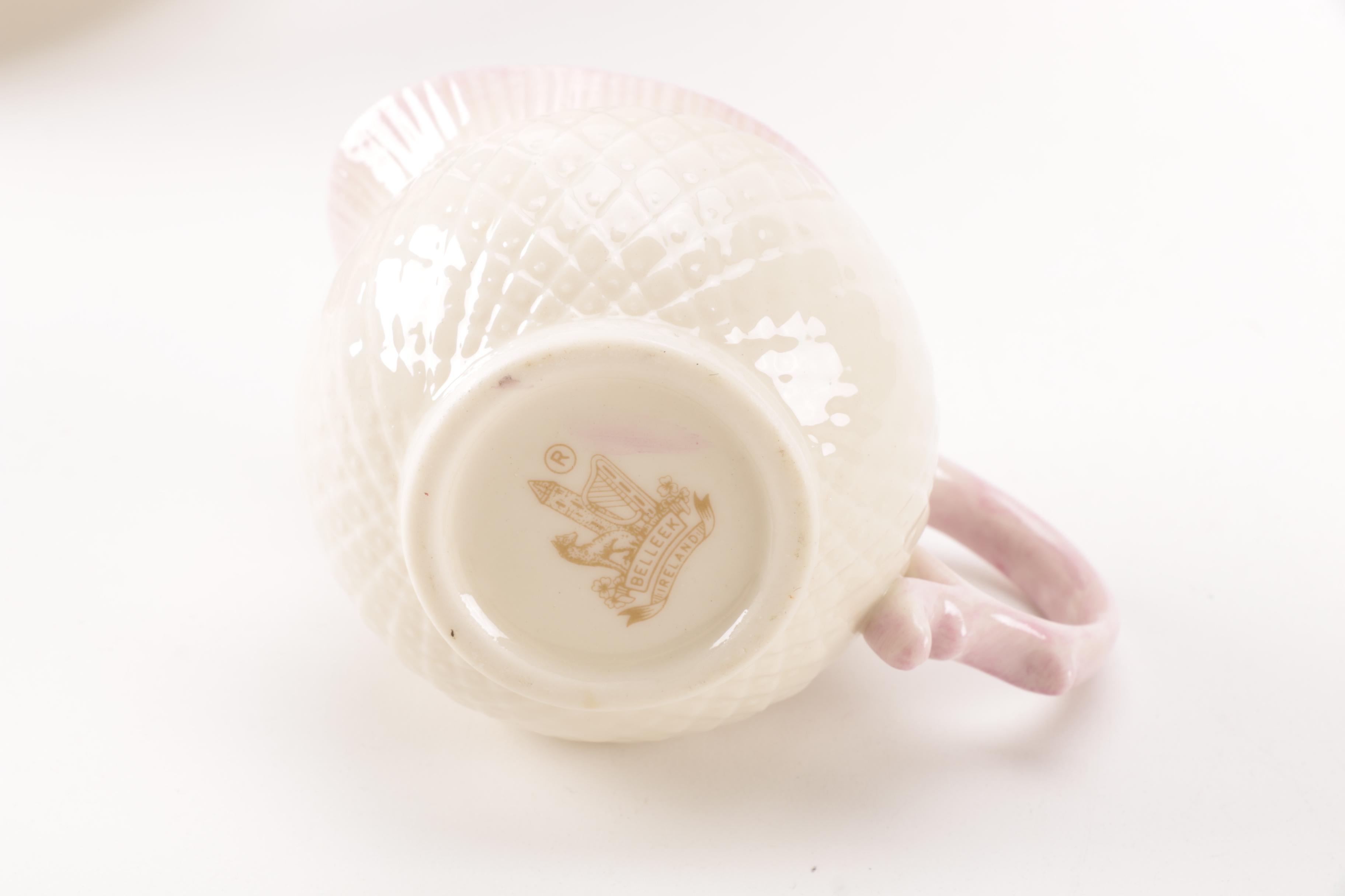 Belleek "Thistle" China Set