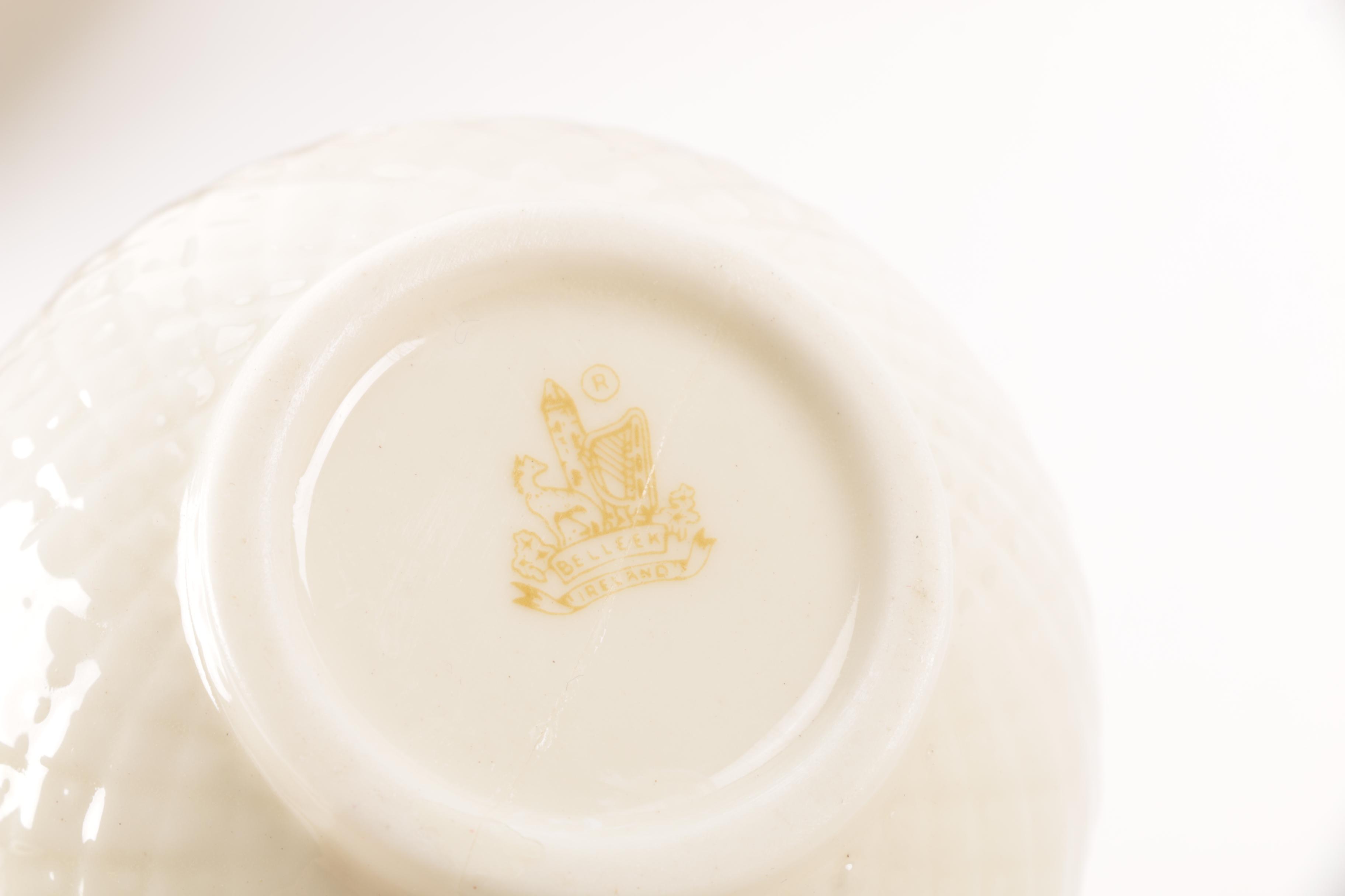 Belleek "Thistle" China Set