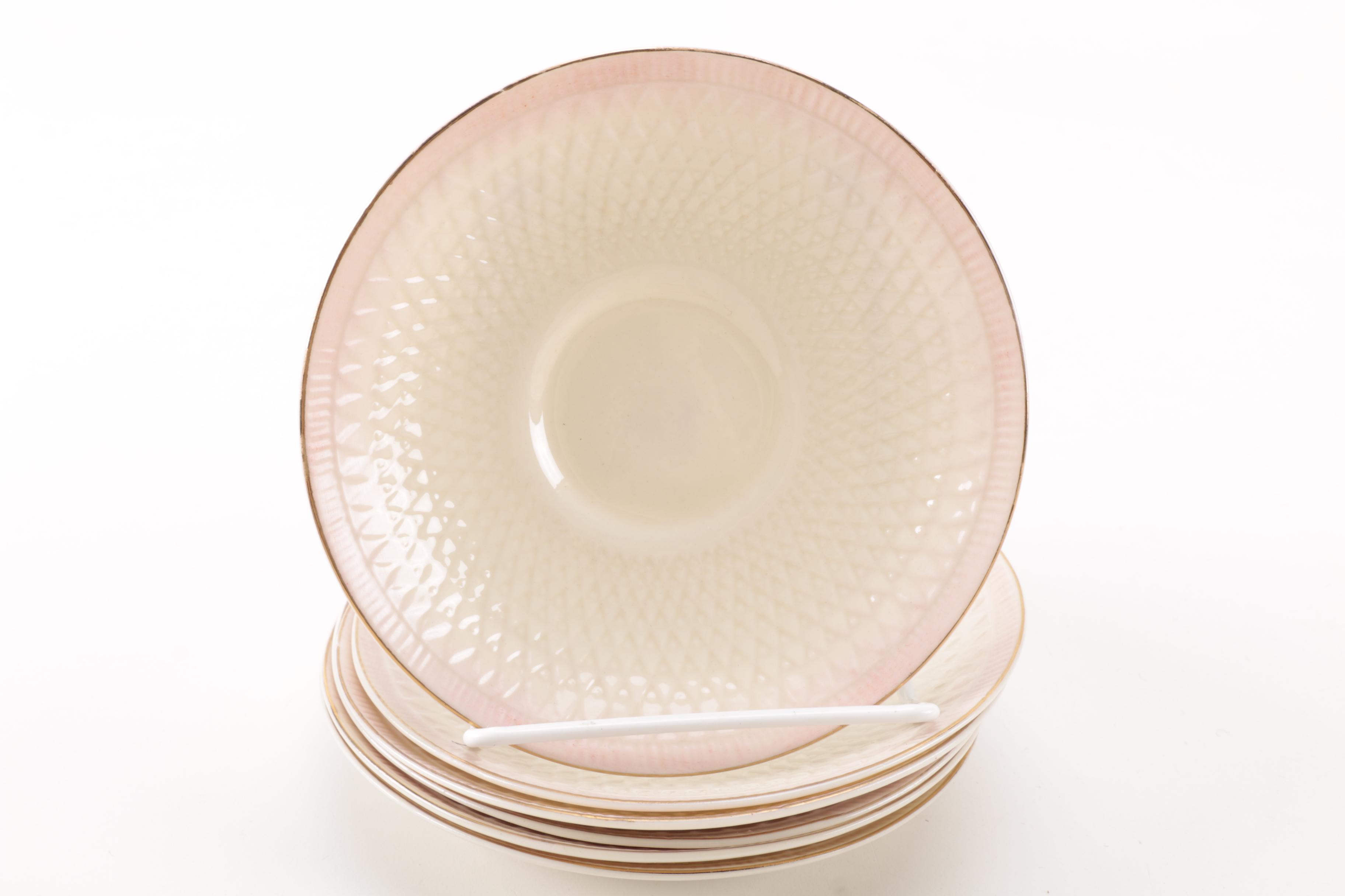 Belleek "Thistle" China Set