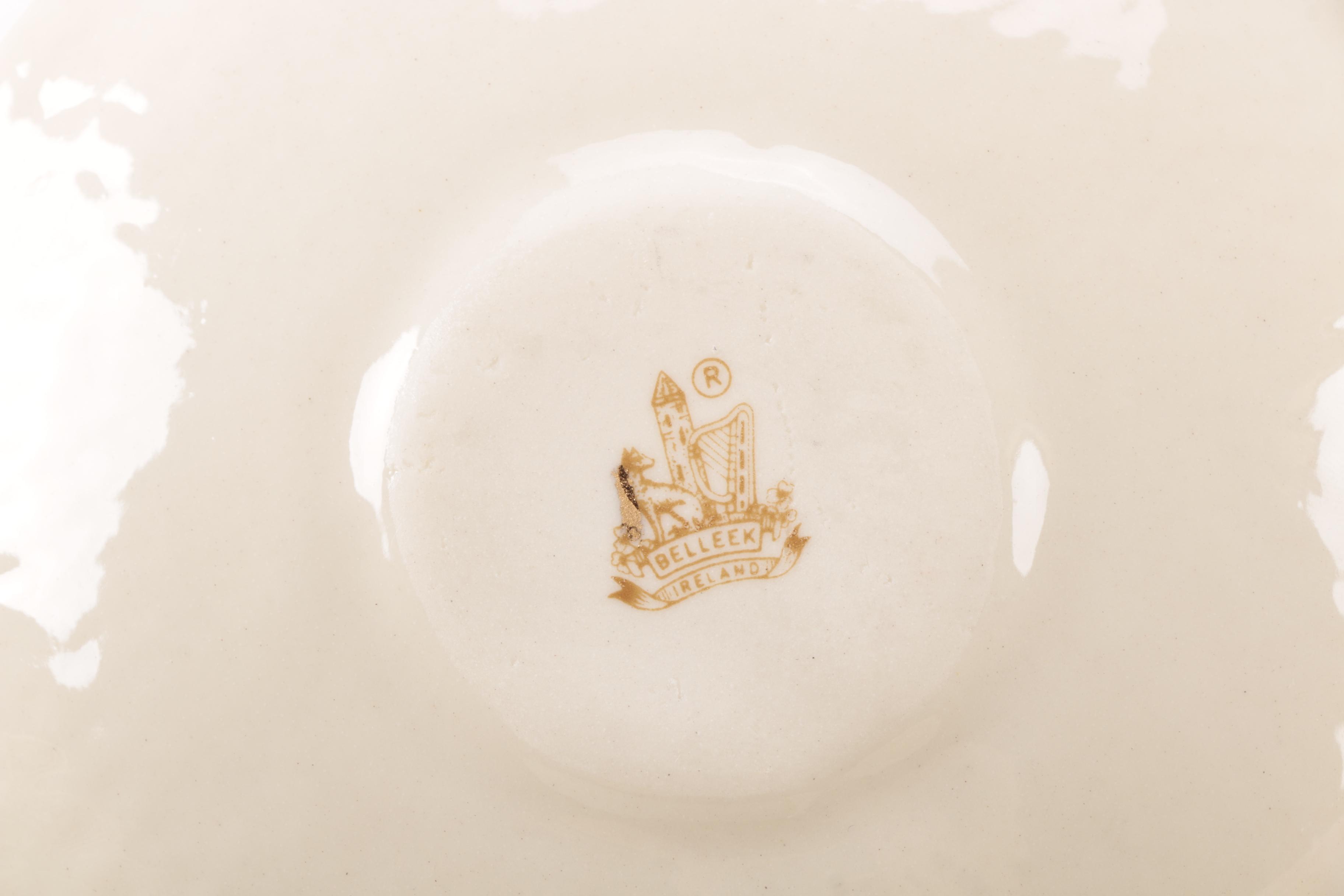 Belleek "Thistle" China Set