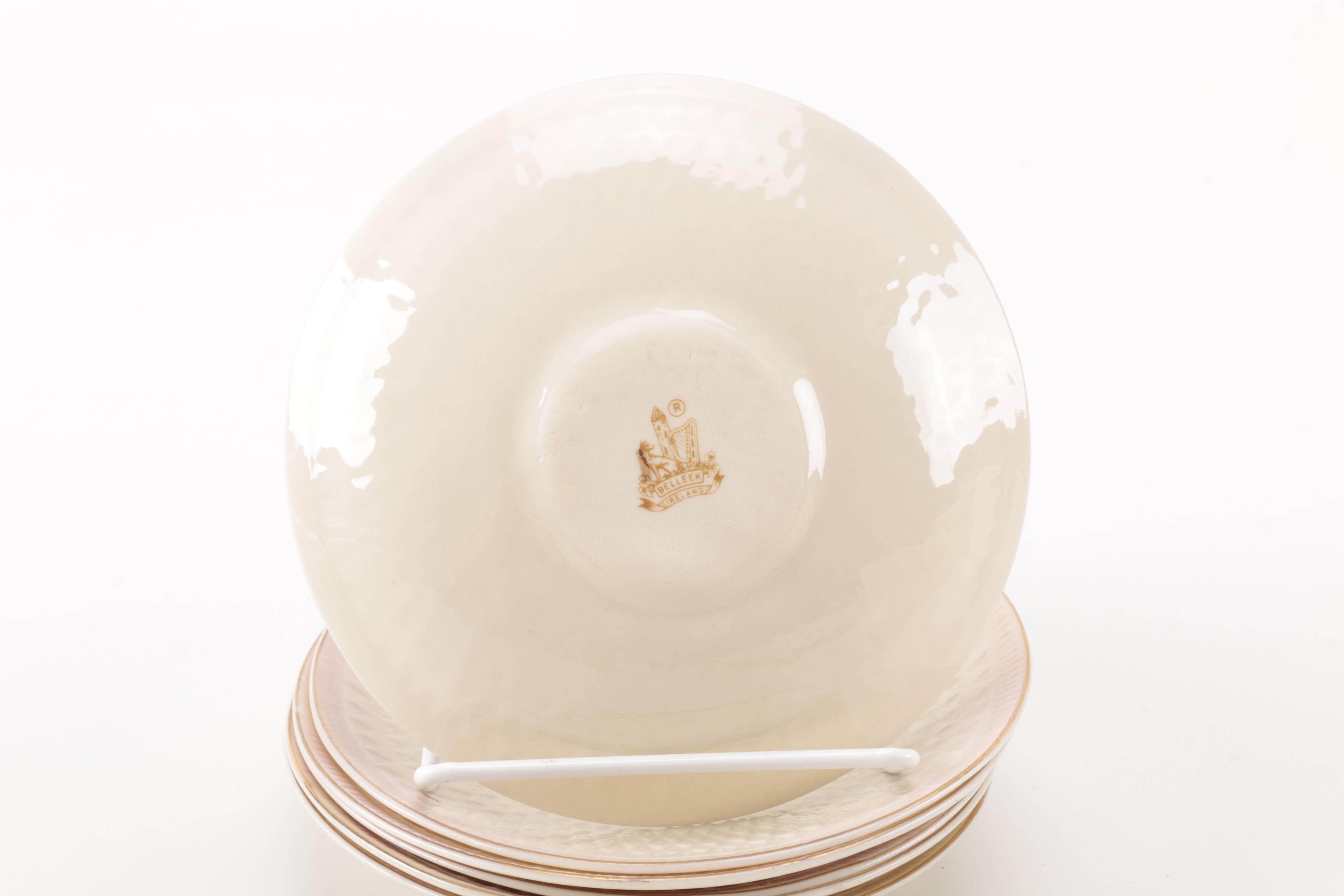 Belleek "Thistle" China Set