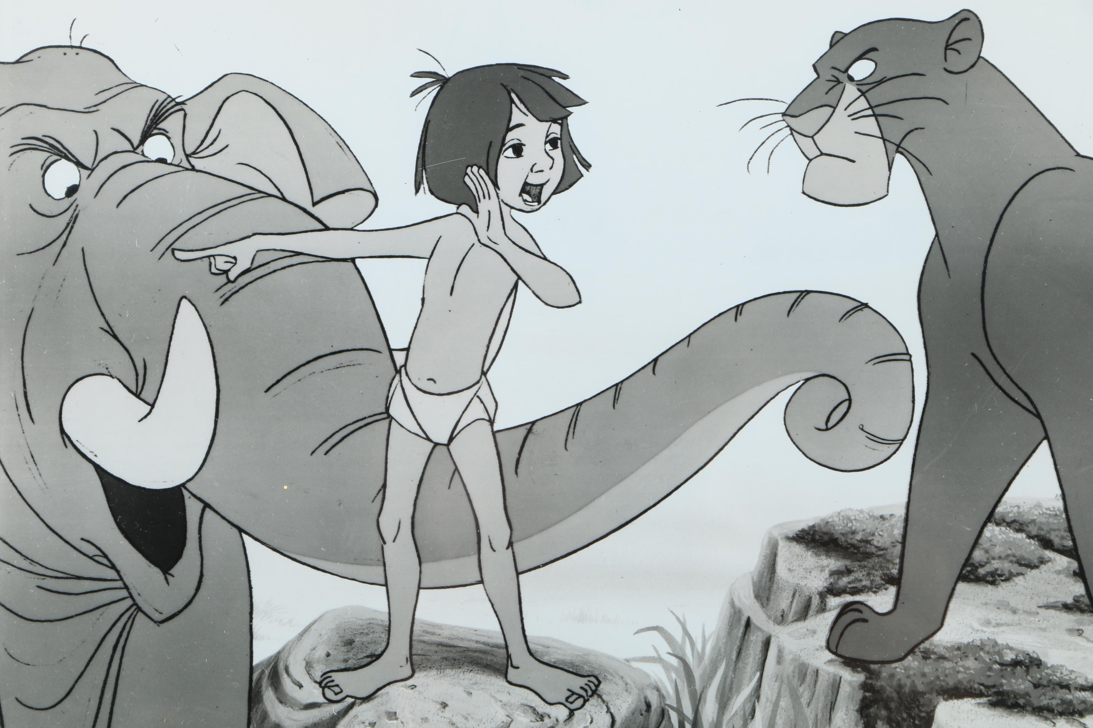 Assorted Black and White Reproduction Prints From Disney Golden Age Films