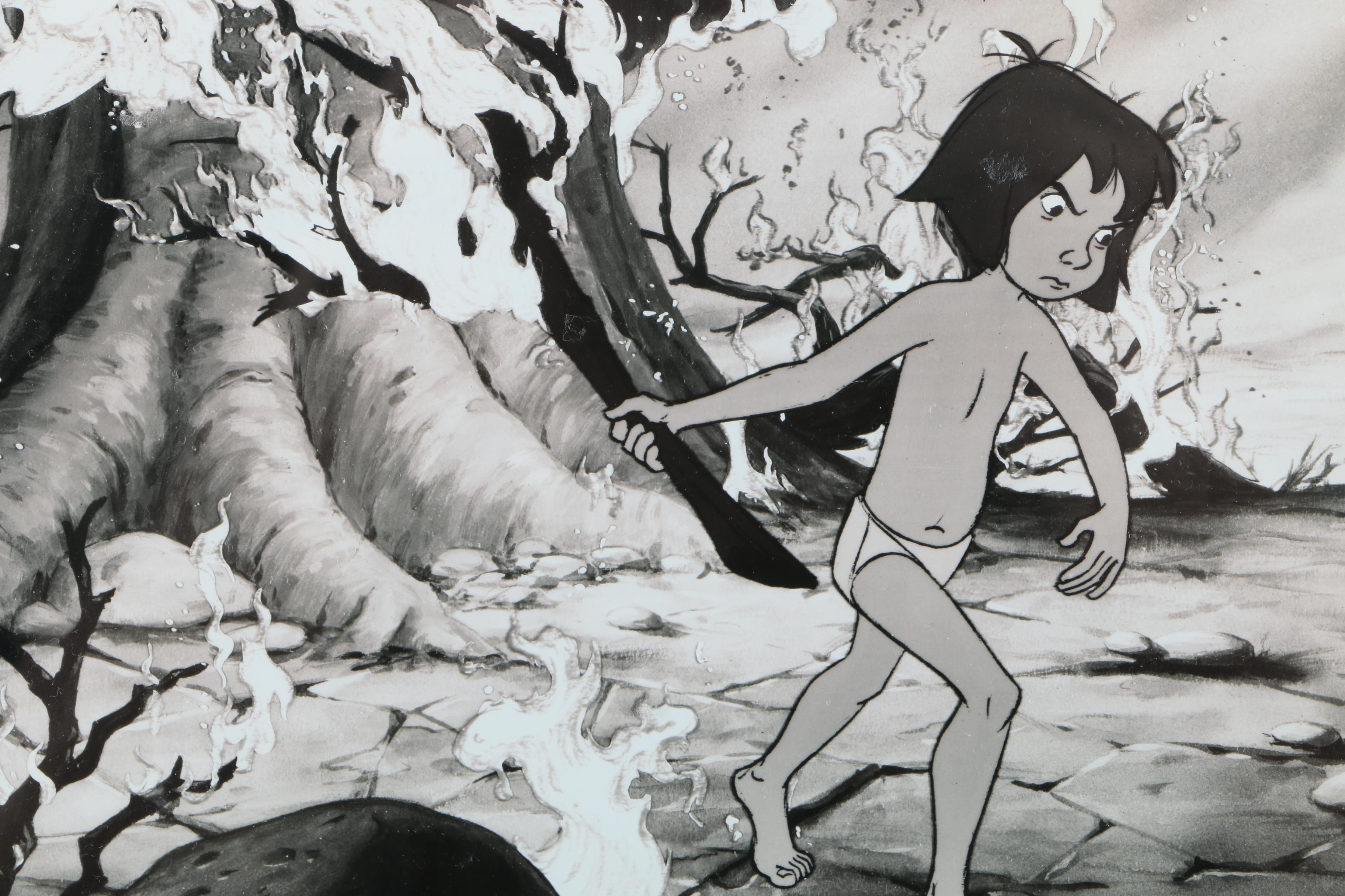 Assorted Black and White Reproduction Prints From Disney Golden Age Films