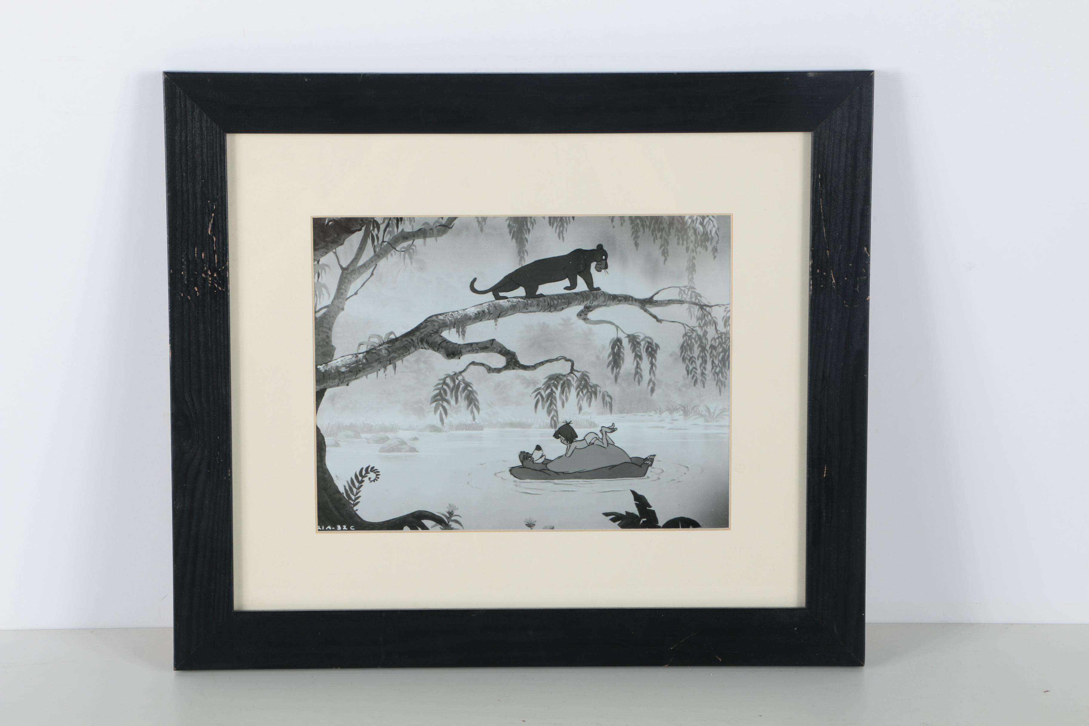 Assorted Black and White Reproduction Prints From Disney Golden Age Films