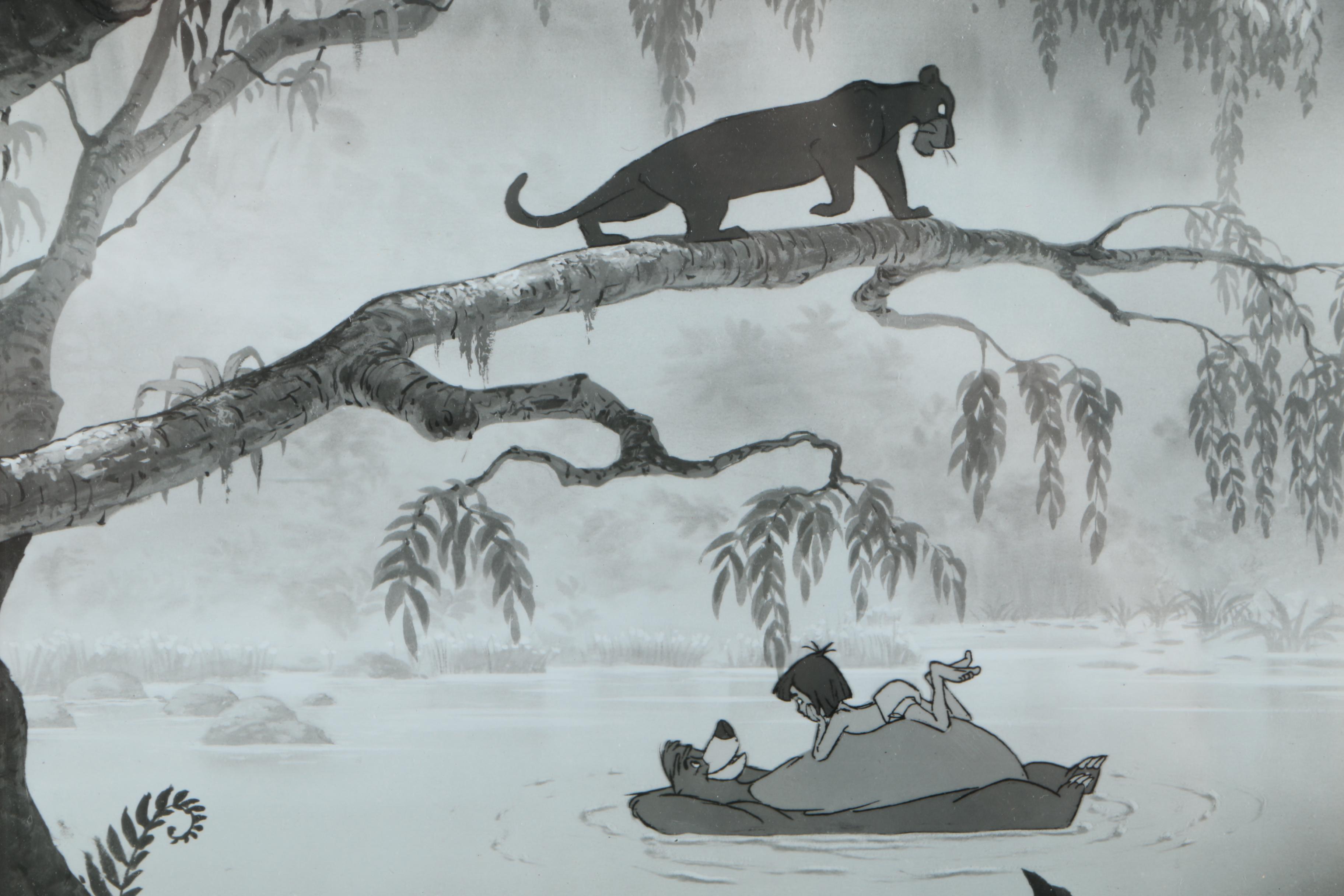 Assorted Black and White Reproduction Prints From Disney Golden Age Films