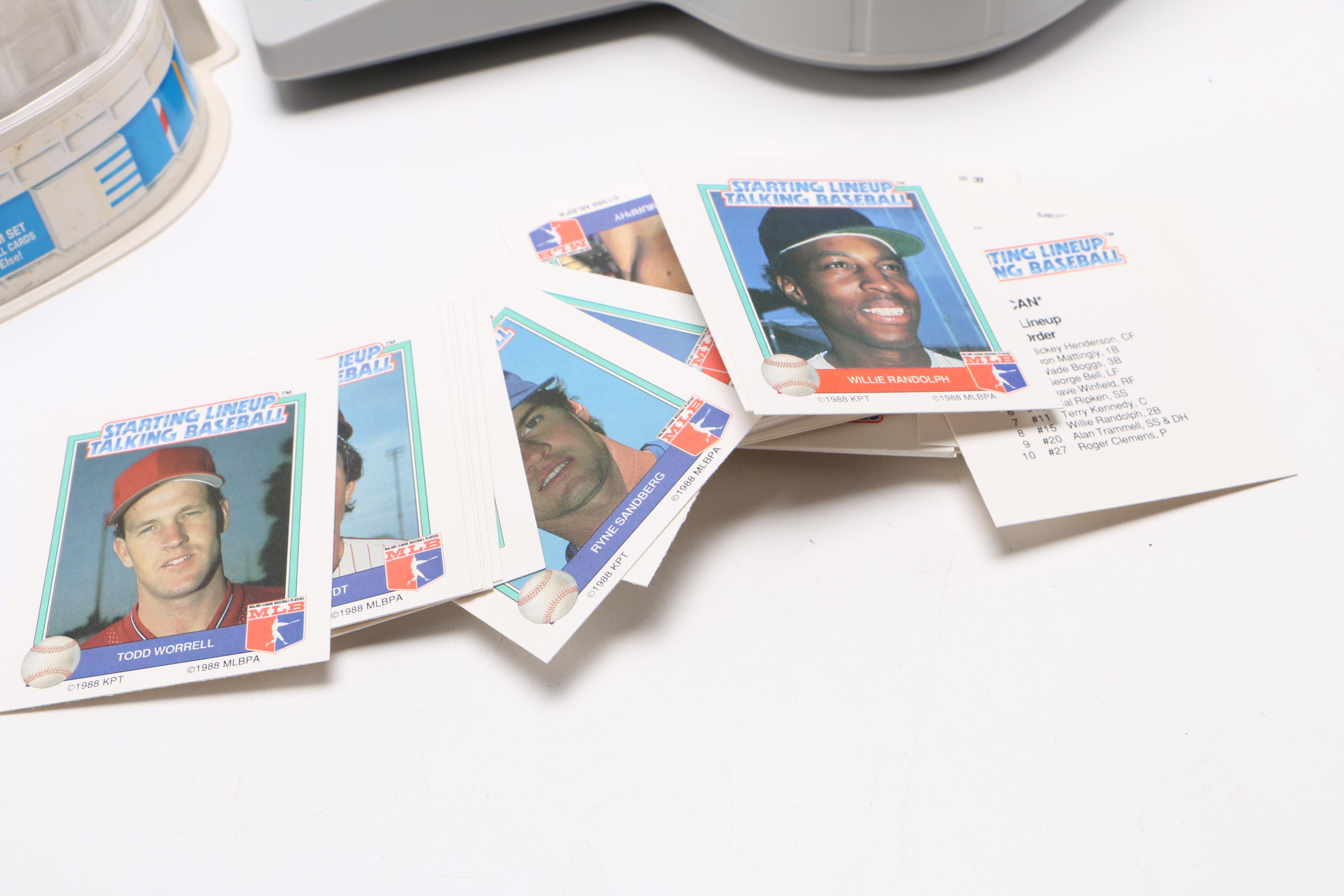 1988 Parker Brothers Starting Lineup Talking Baseball Game