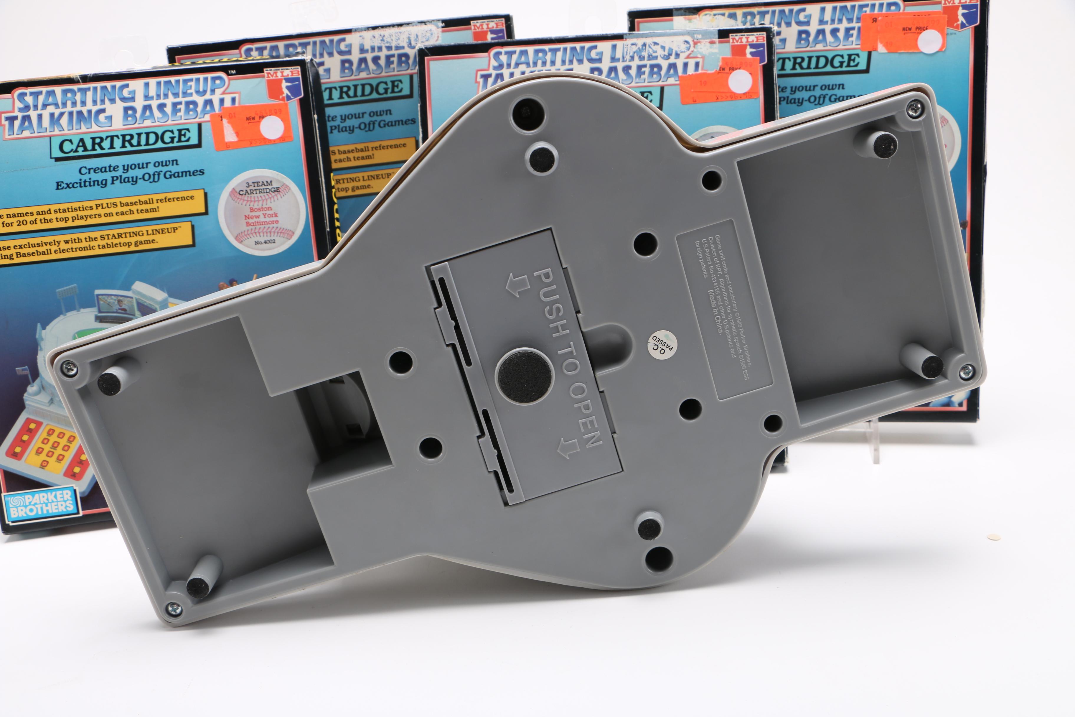 1988 Parker Brothers Starting Lineup Talking Baseball Game