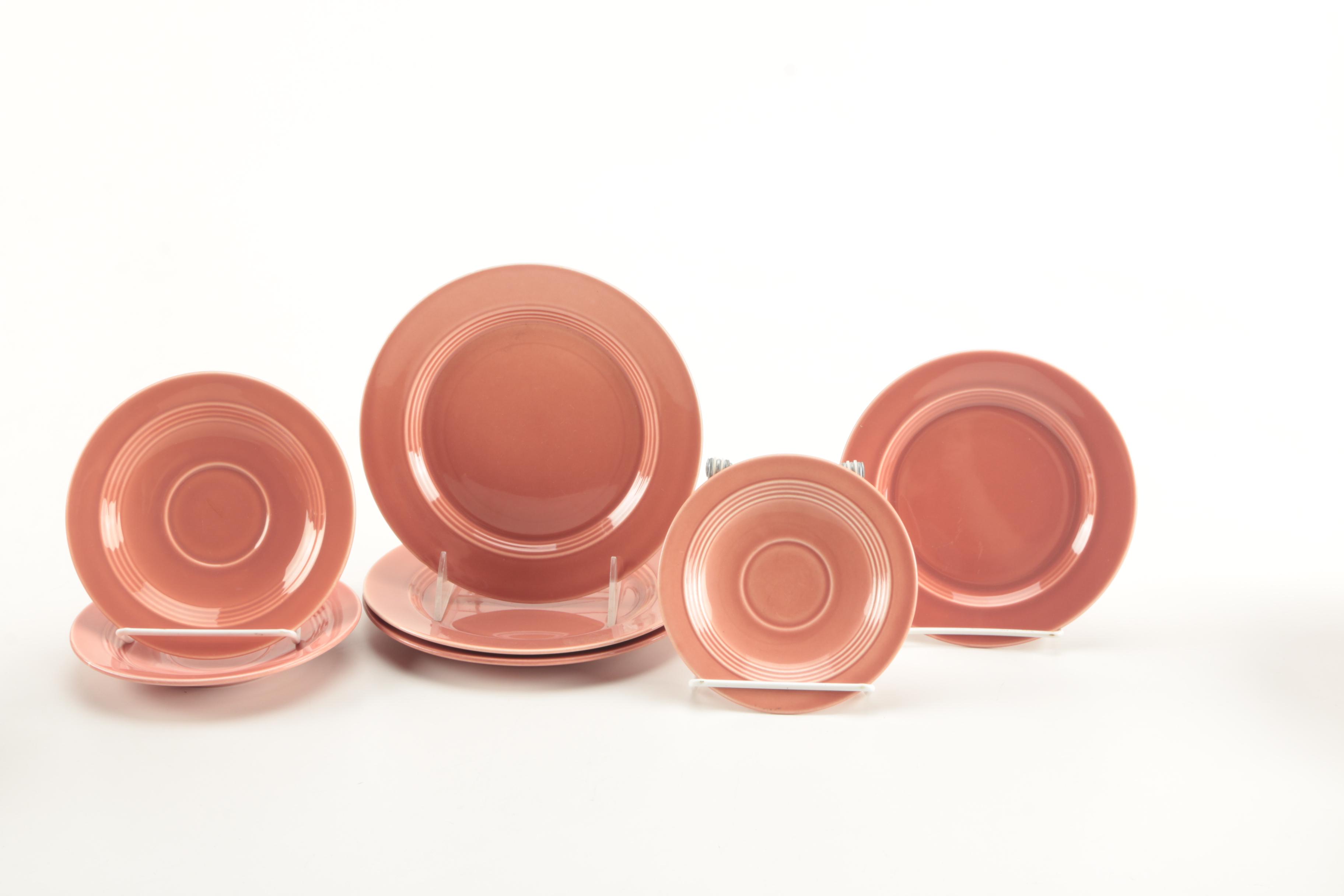 Homer Laughlin Vintage Harlequin Pottery Tableware