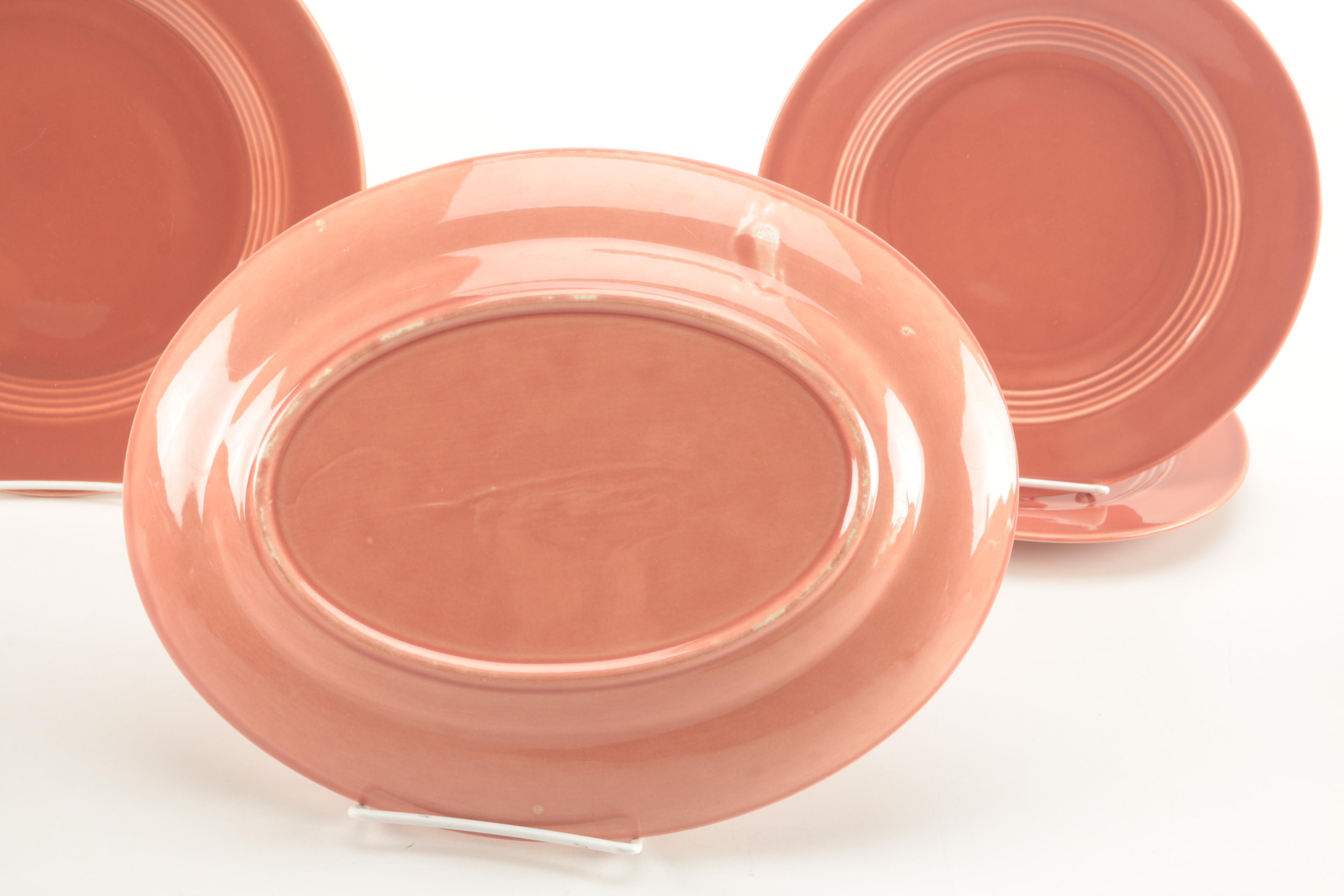 Homer Laughlin Vintage Harlequin Pottery Tableware