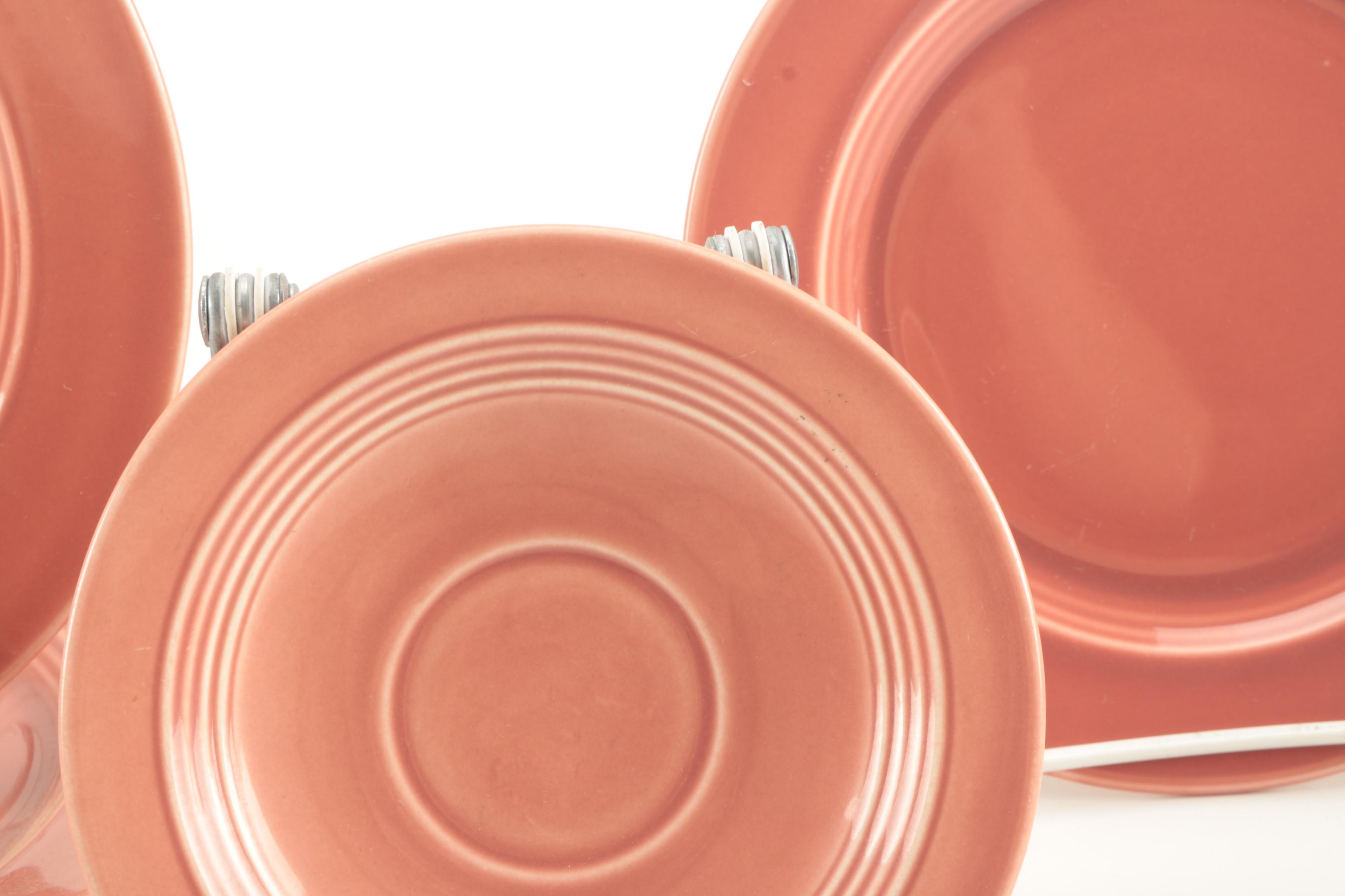 Homer Laughlin Vintage Harlequin Pottery Tableware