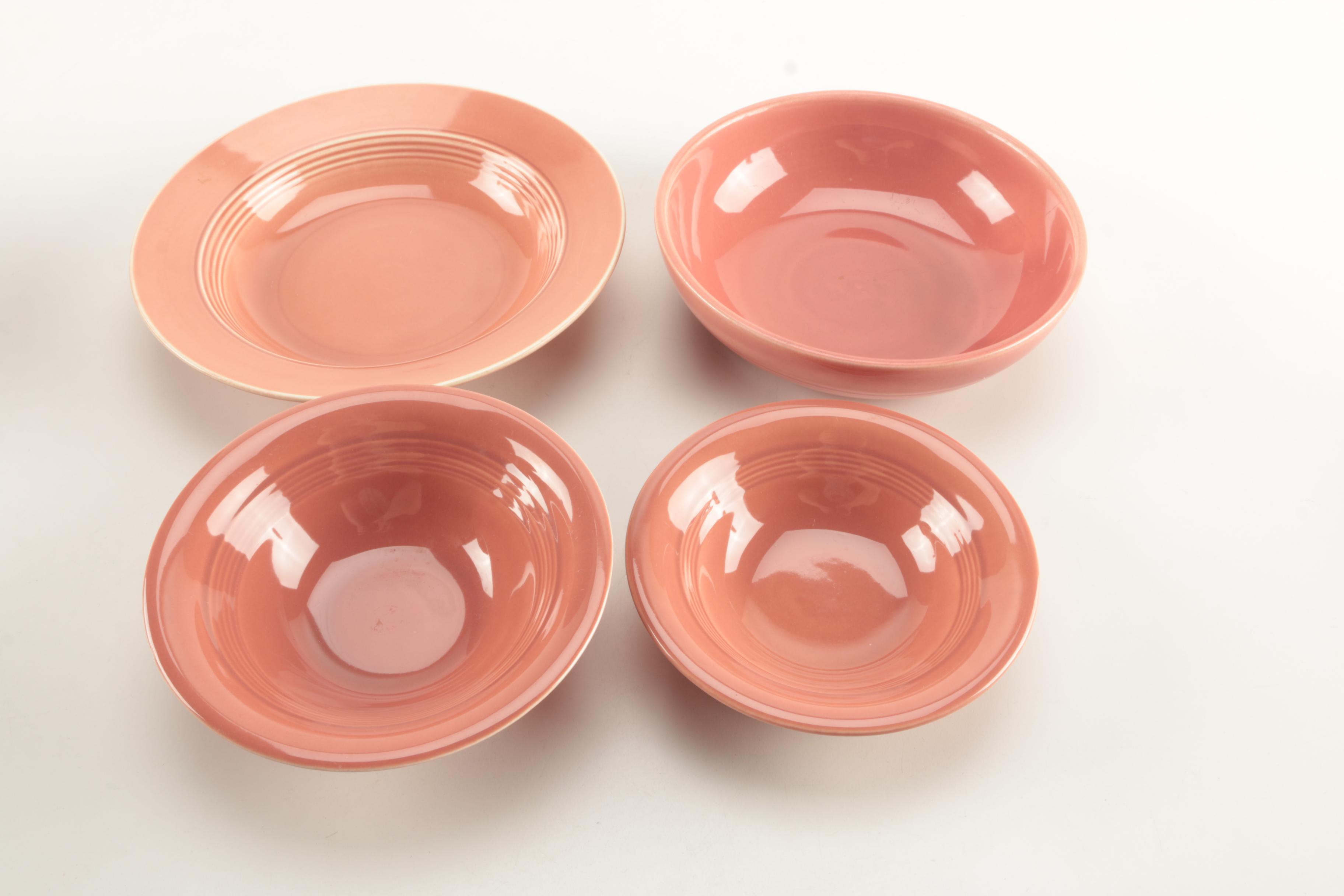 Homer Laughlin Vintage Harlequin Pottery Tableware