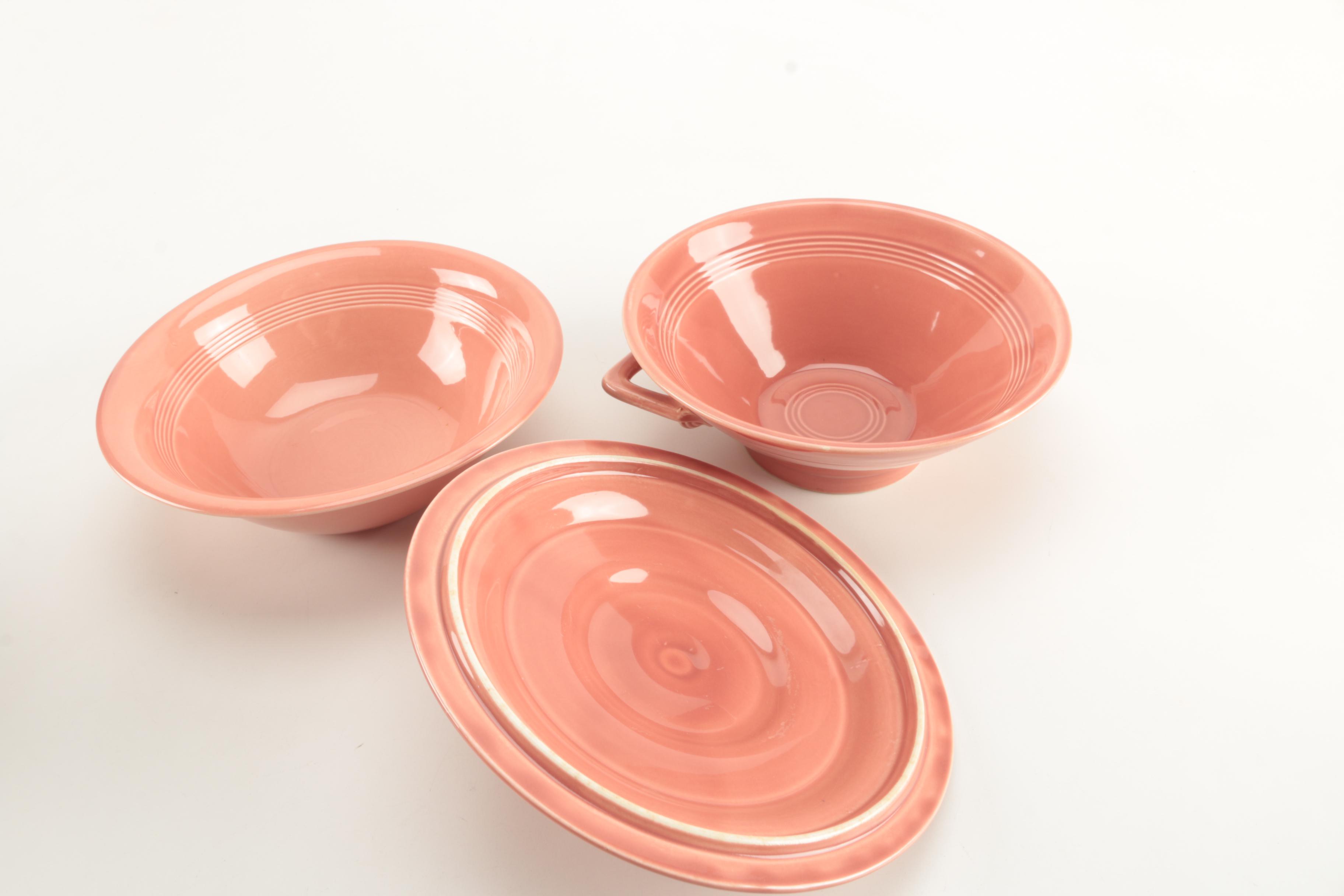 Homer Laughlin Vintage Harlequin Pottery Tableware