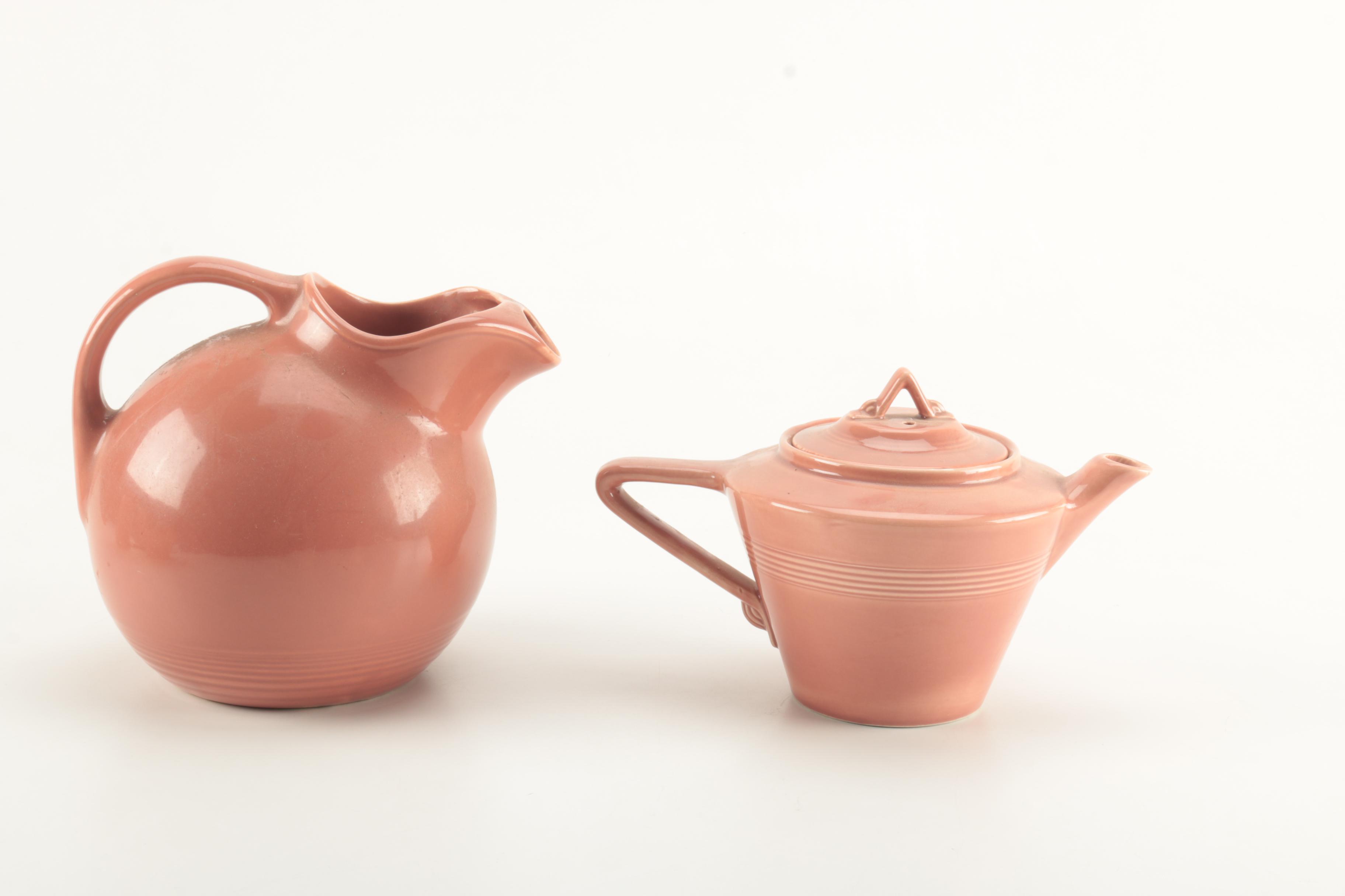 Homer Laughlin Vintage Harlequin Pottery Tableware