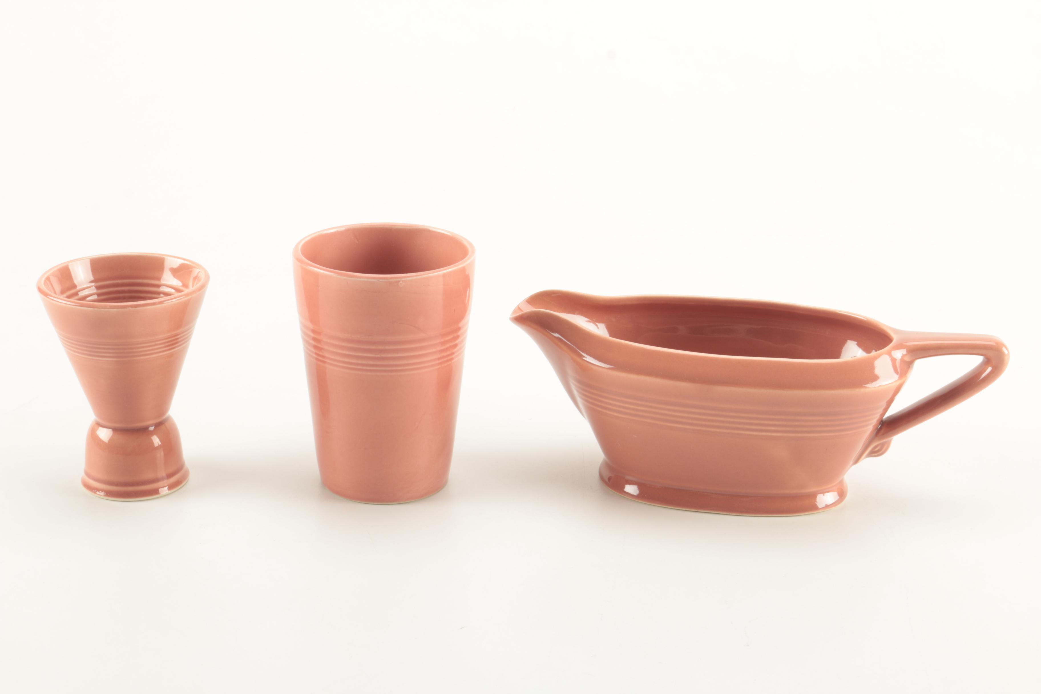 Homer Laughlin Vintage Harlequin Pottery Tableware