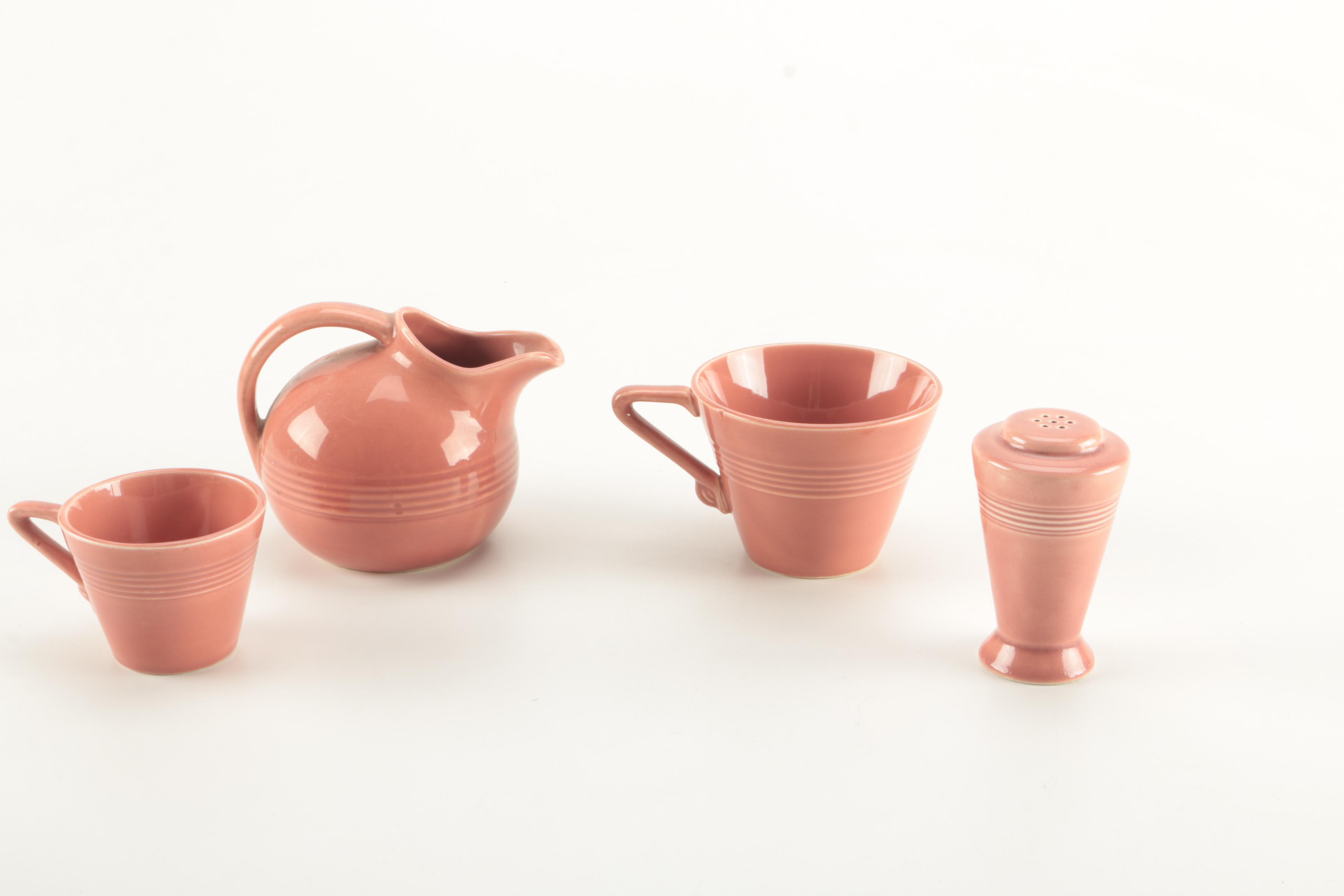 Homer Laughlin Vintage Harlequin Pottery Tableware