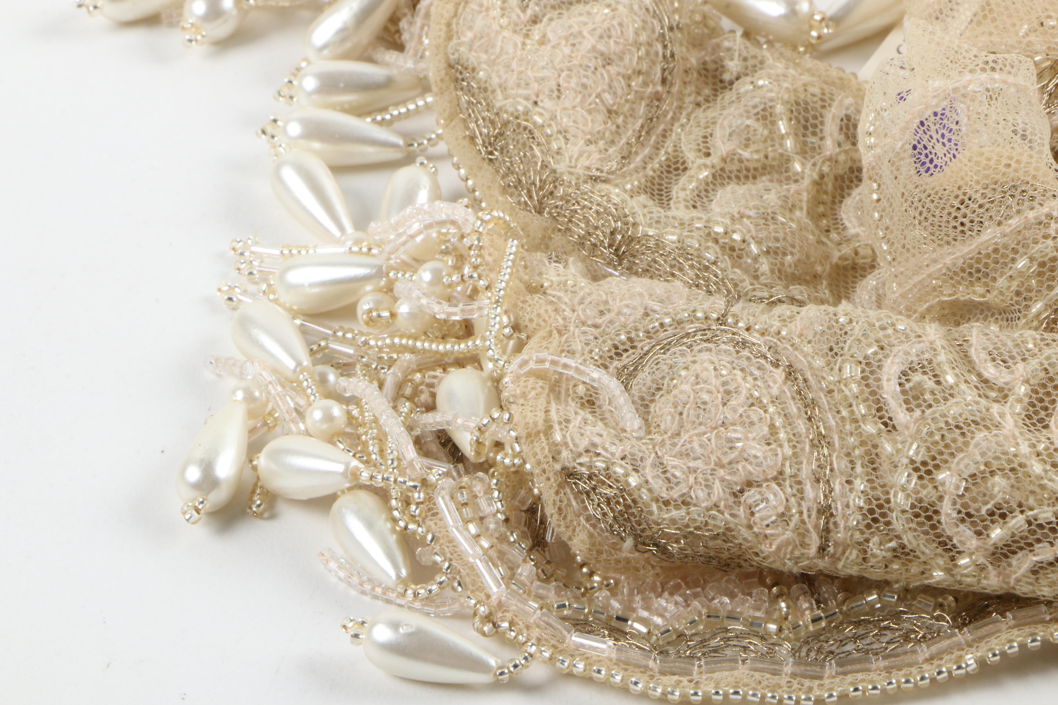 Ralph Lauren Collection Hand-Beaded Scarf