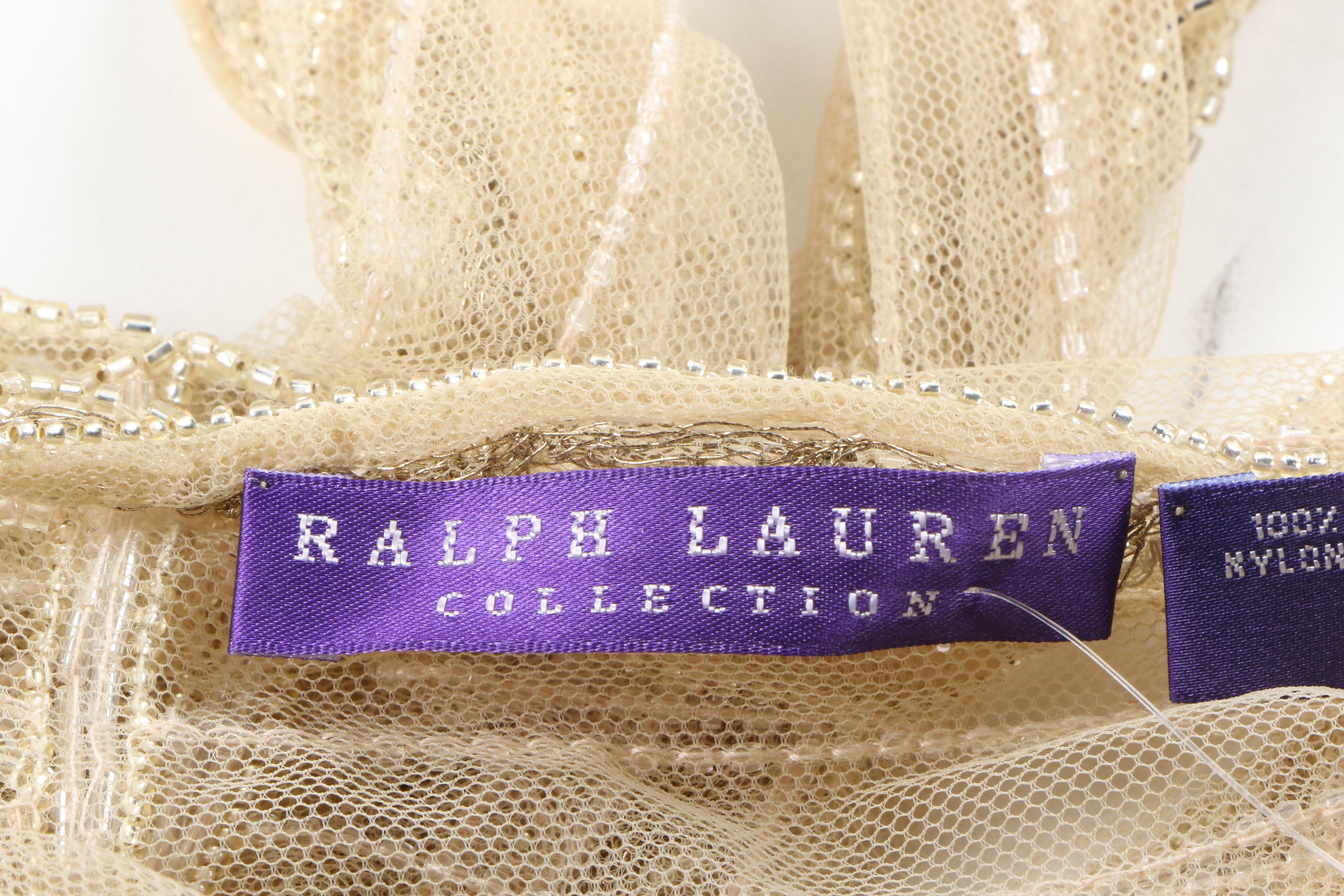 Ralph Lauren Collection Hand-Beaded Scarf