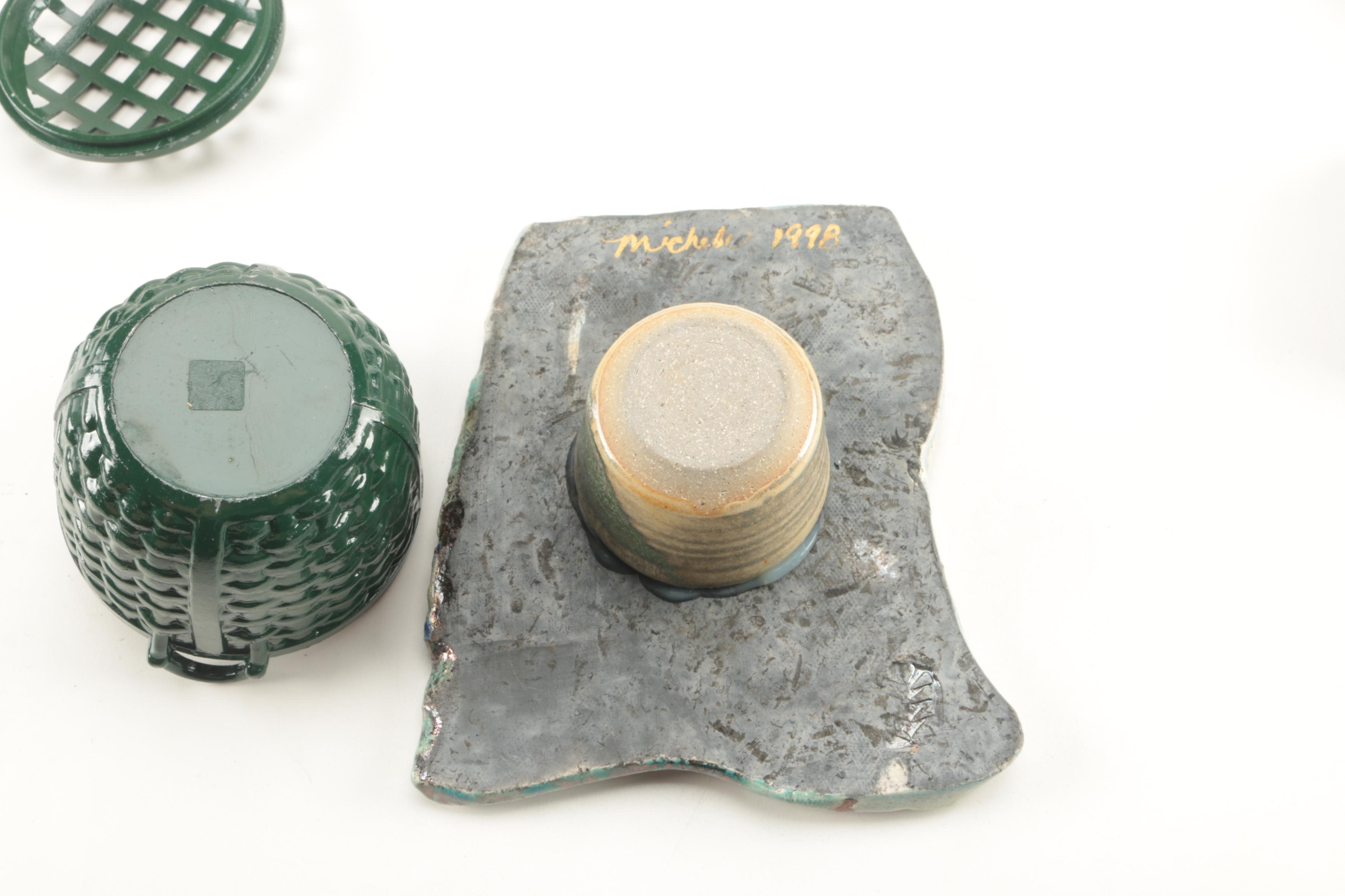 Grouping of Vintage Flower Frogs