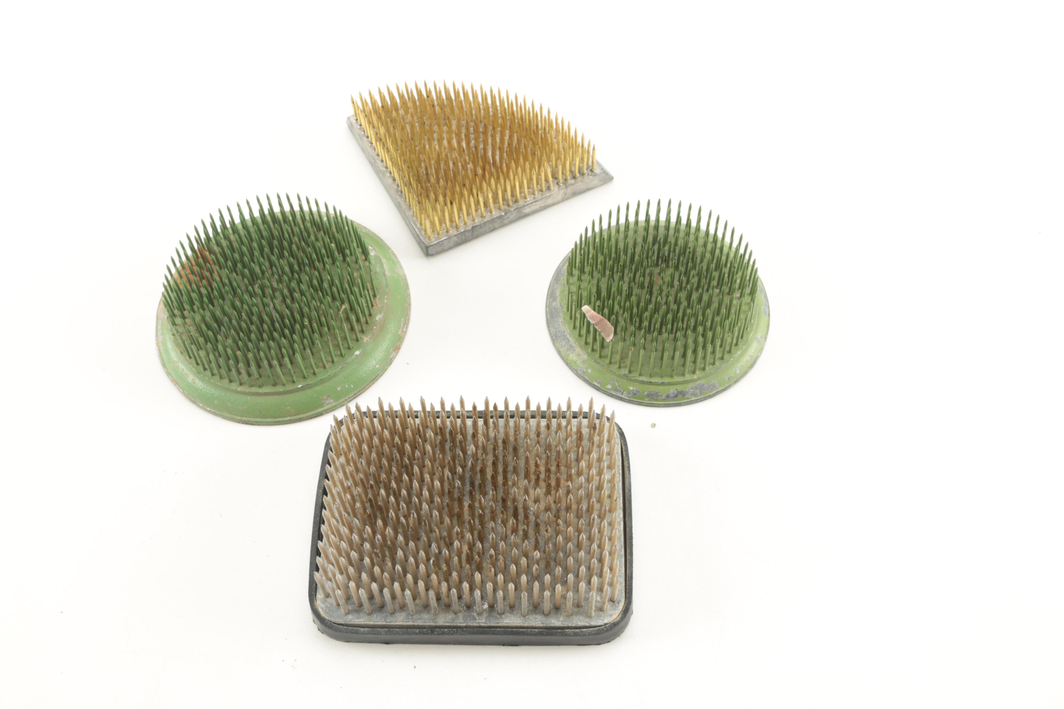 Grouping of Vintage Flower Frogs